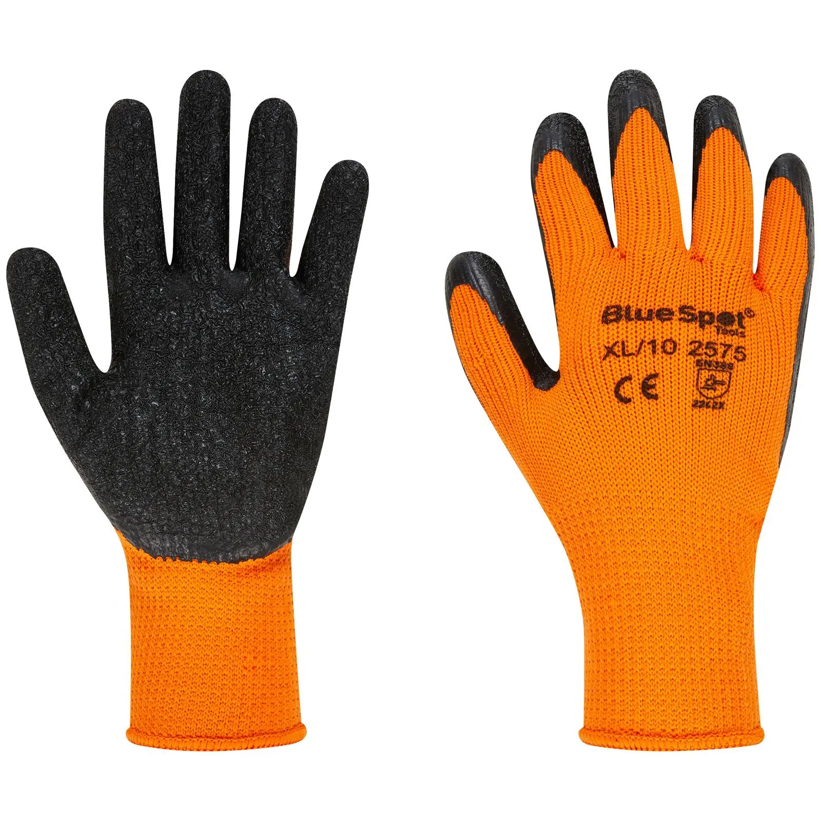 BlueSpot Latex Grip Thick Winter Gloves Medium Large X-Large XX-Large