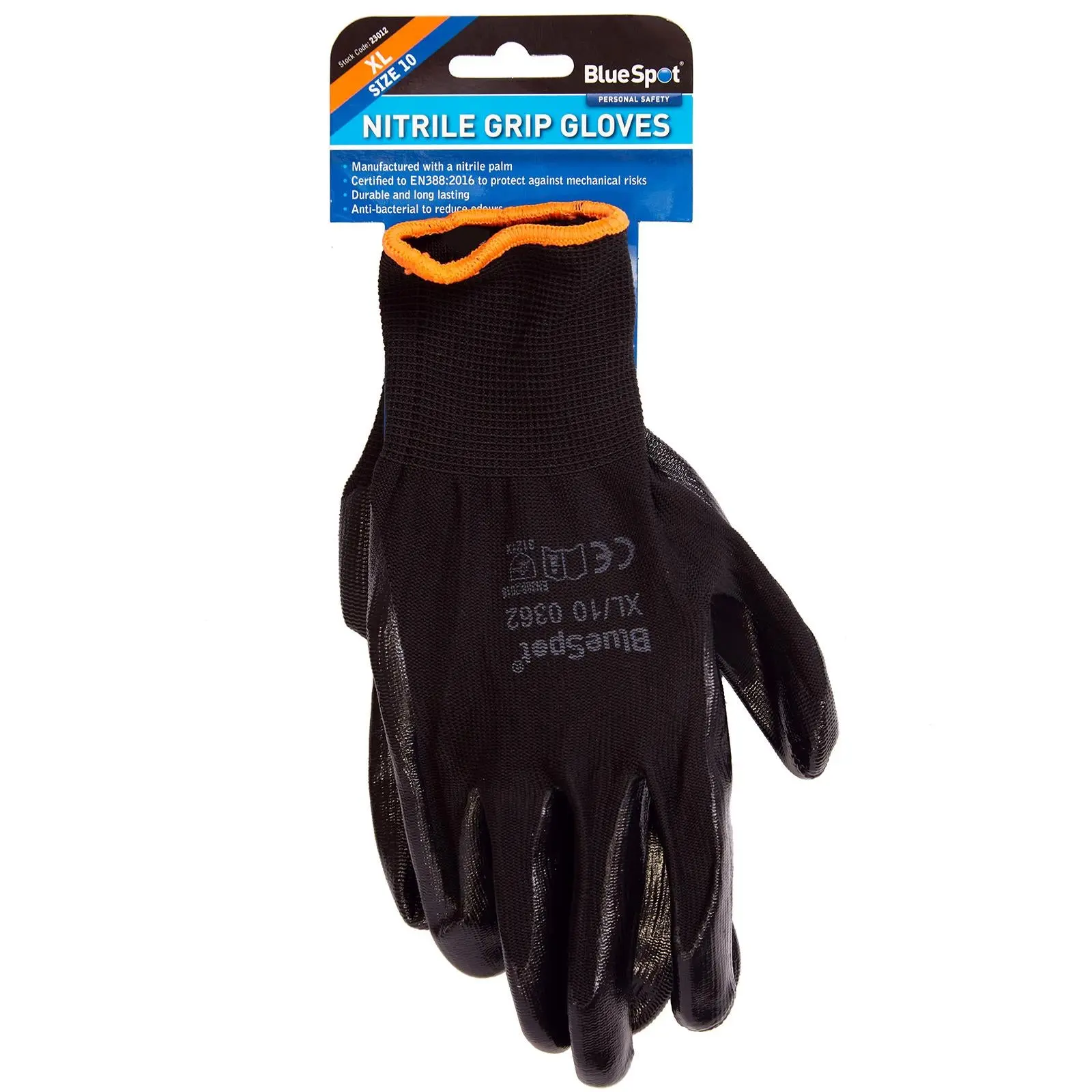 BlueSpot Nitrile Grip Gloves 1 Pair - Image 8