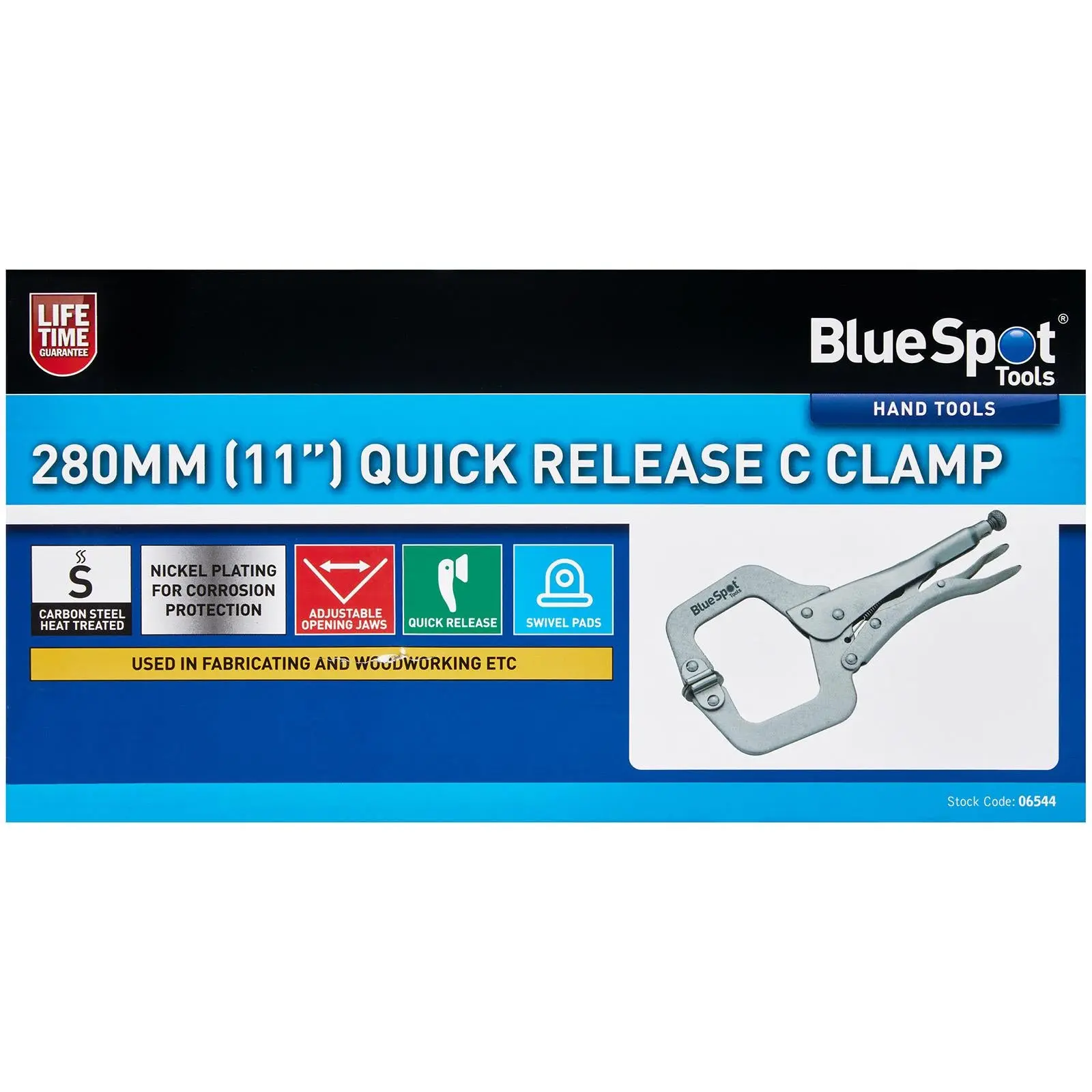 BlueSpot Quick Release Clamp 280mm 11" - Image 2