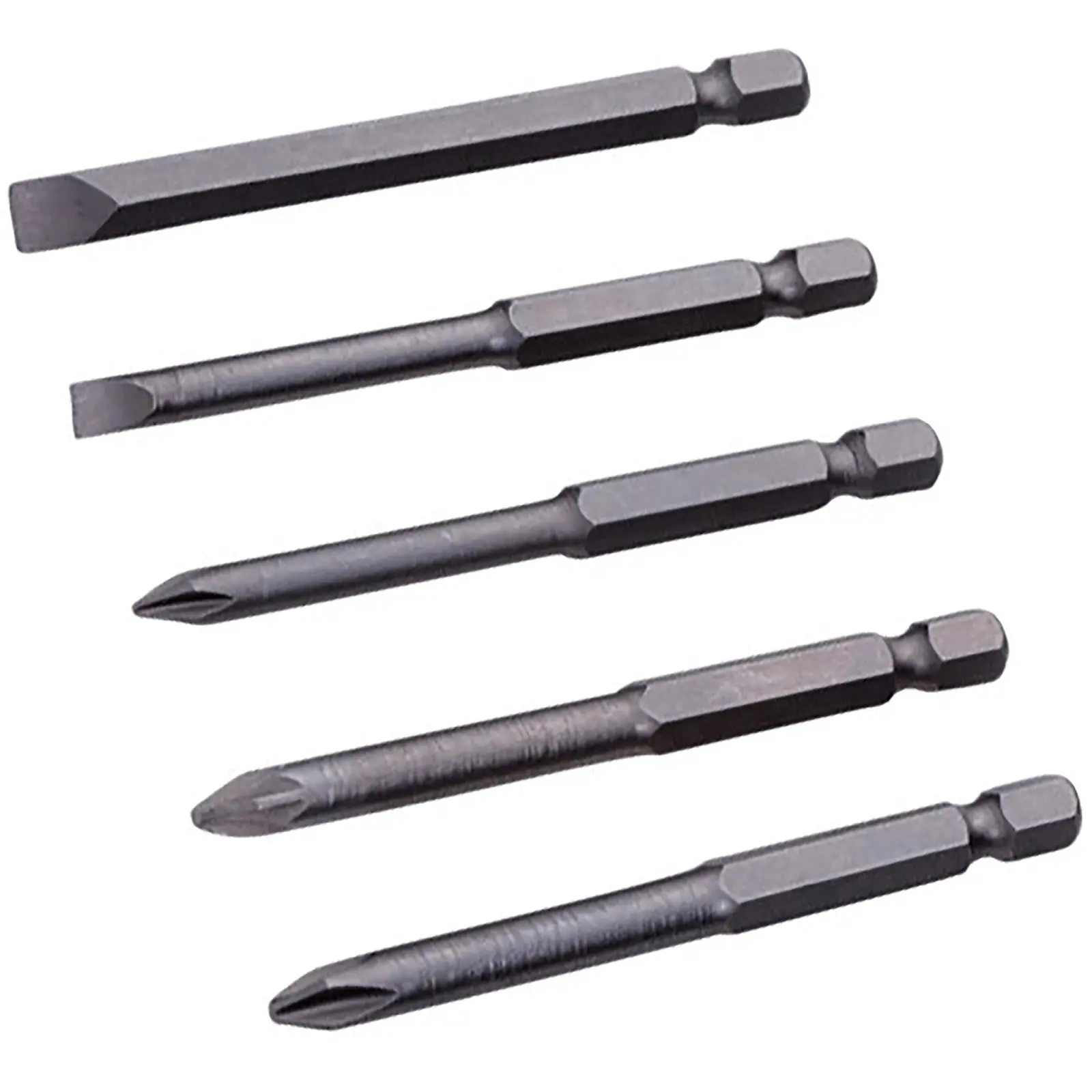 BlueSpot Screwdriver Bits (PH-PZ Slot) 75mm (3") 5 Pieces - Image 3