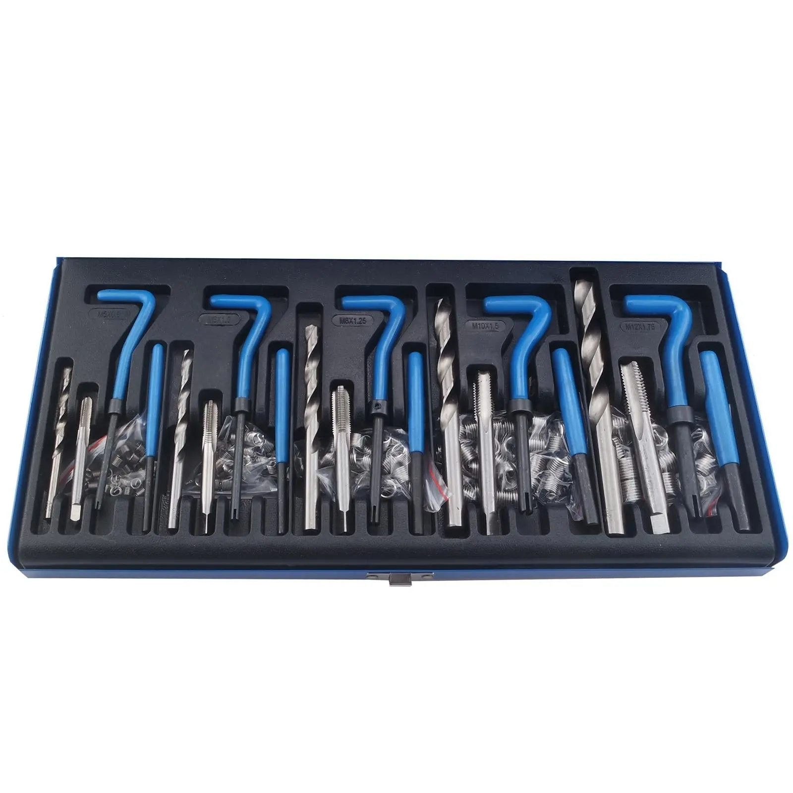 BlueSpot Thread Repair Kit 131 Piece M5-M12 - Image 4