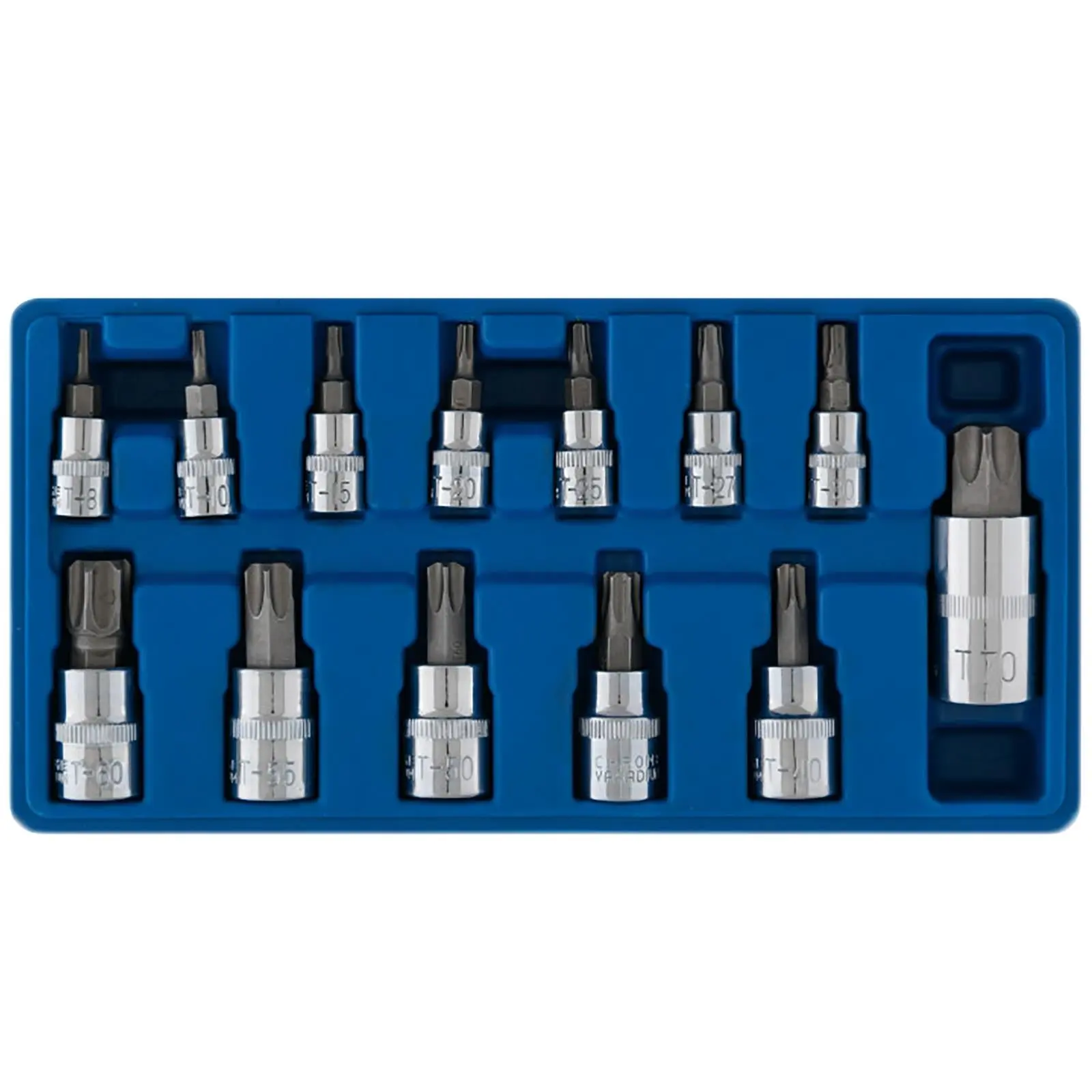 BlueSpot Torx Socket Bit Set 13 Piece in Storage Case T8-T70 - Image 3