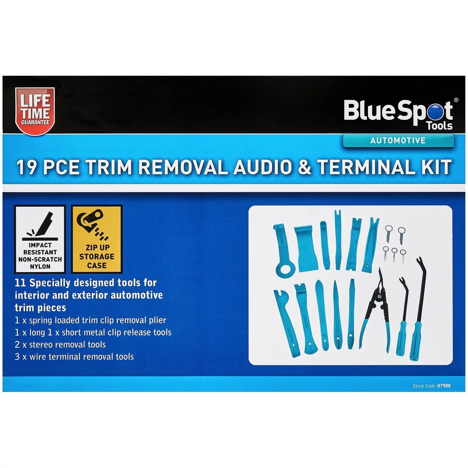 BlueSpot Trim Removal Audio And Terminal Kit 19 Piece - Image 3