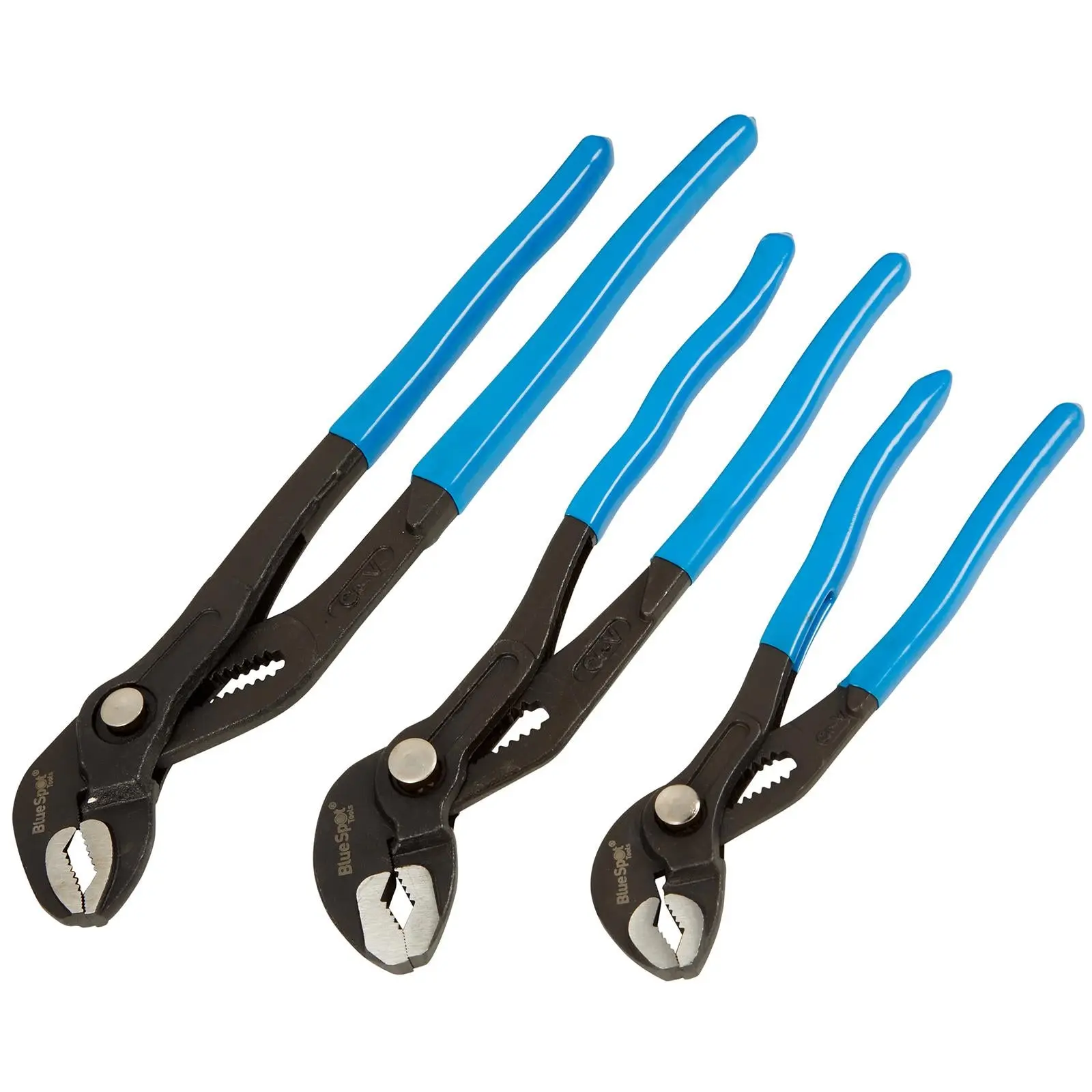 BlueSpot Waterpump Pliers In Wallet 175mm-300mm 3 Piece - Image 4