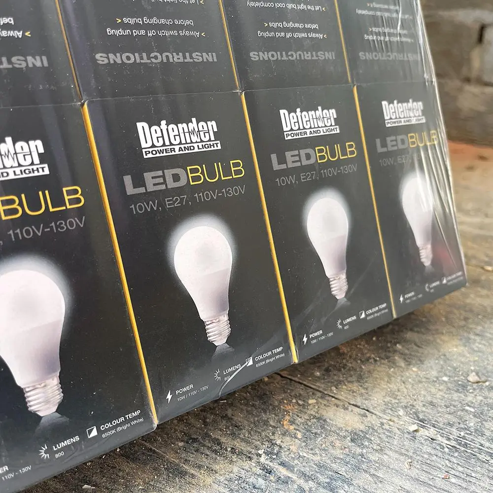Defender LED 10W Bulb ES (10S) 10pk 110V E56262 - Image 2