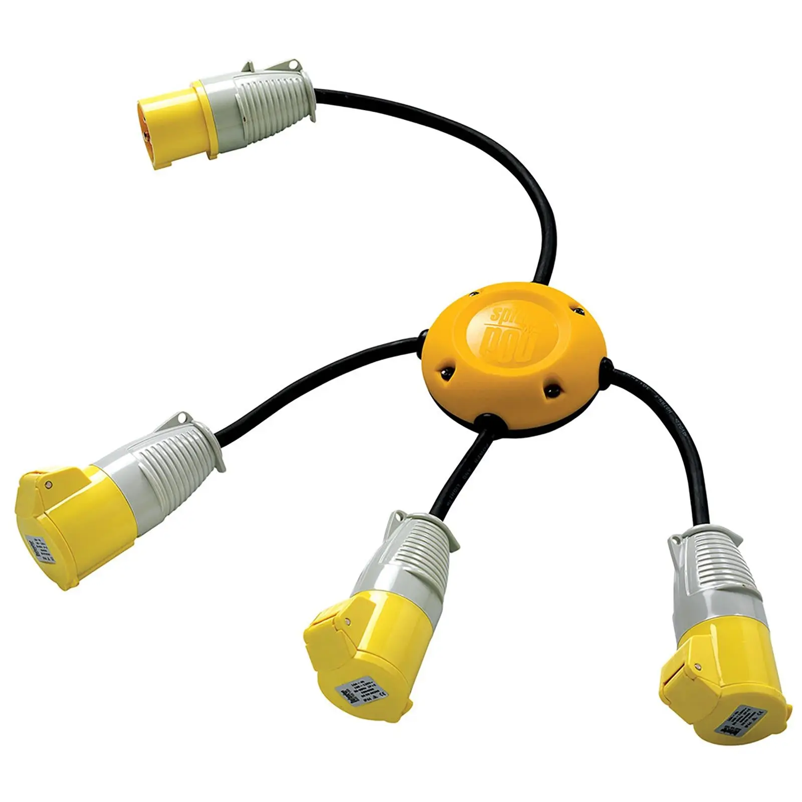 Defender Spider Pod Power Splitter 3 Way 110V 16A - Image 8