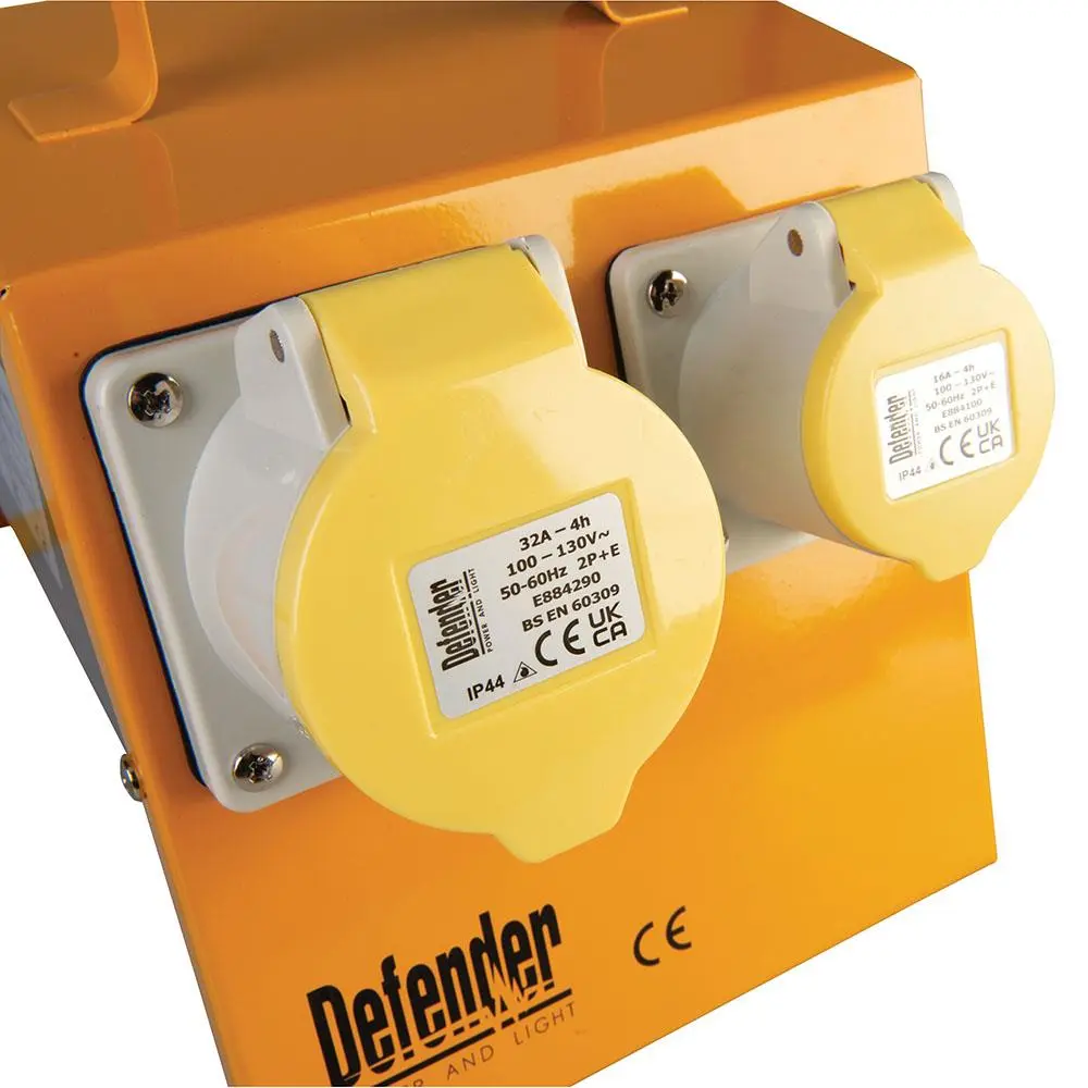 Defender Splitter Box 2 x 16A / 32A 110V E13108 - Image 4
