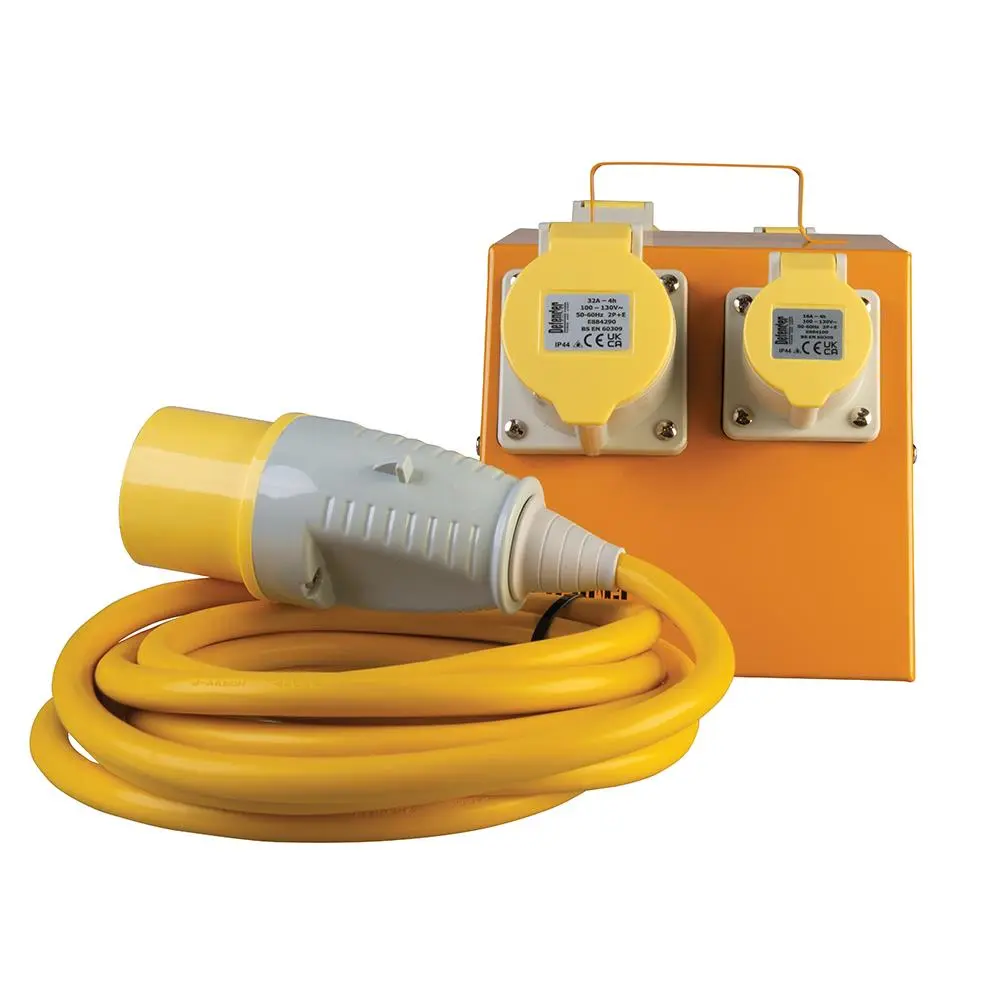 Defender Splitter Box 2 x 16A / 32A 110V E13108 - Image 6