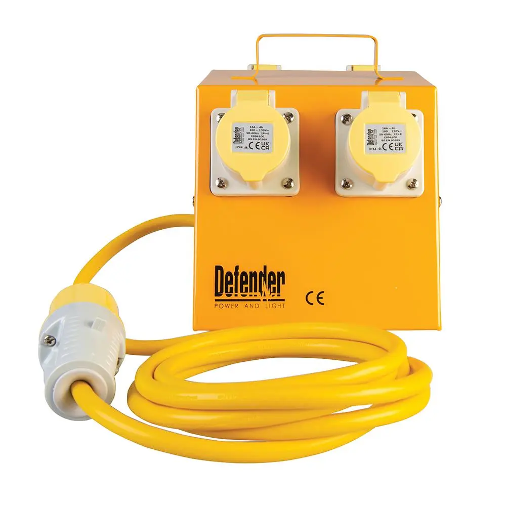 Defender Splitter Box 4 x 16A 110V E13104 - Image 7