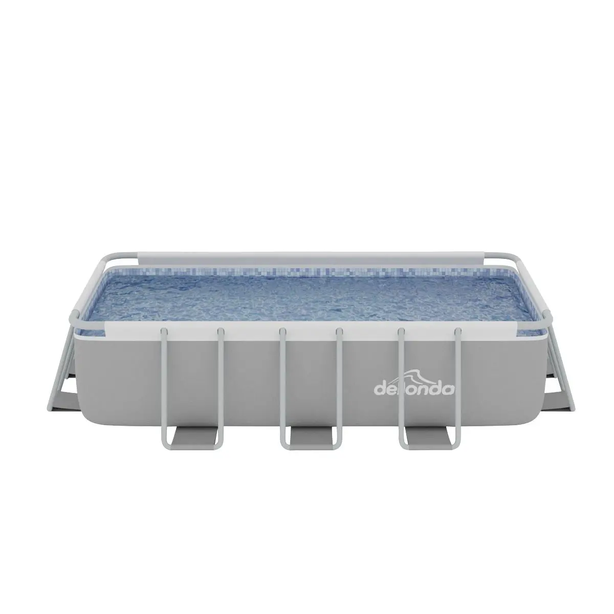 Dellonda 13ft Deluxe Steel Swimming Pool with Filter Pump - Image 10