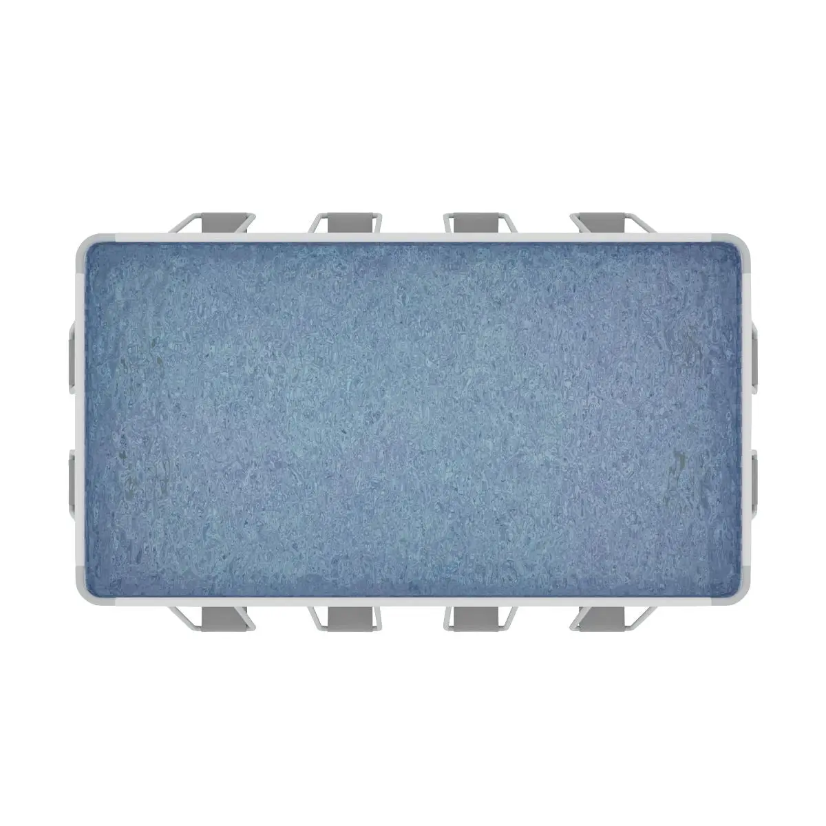 Dellonda 18ft Deluxe Steel Frame Swimming Pool, Rectangular with Filter Pump - Image 10