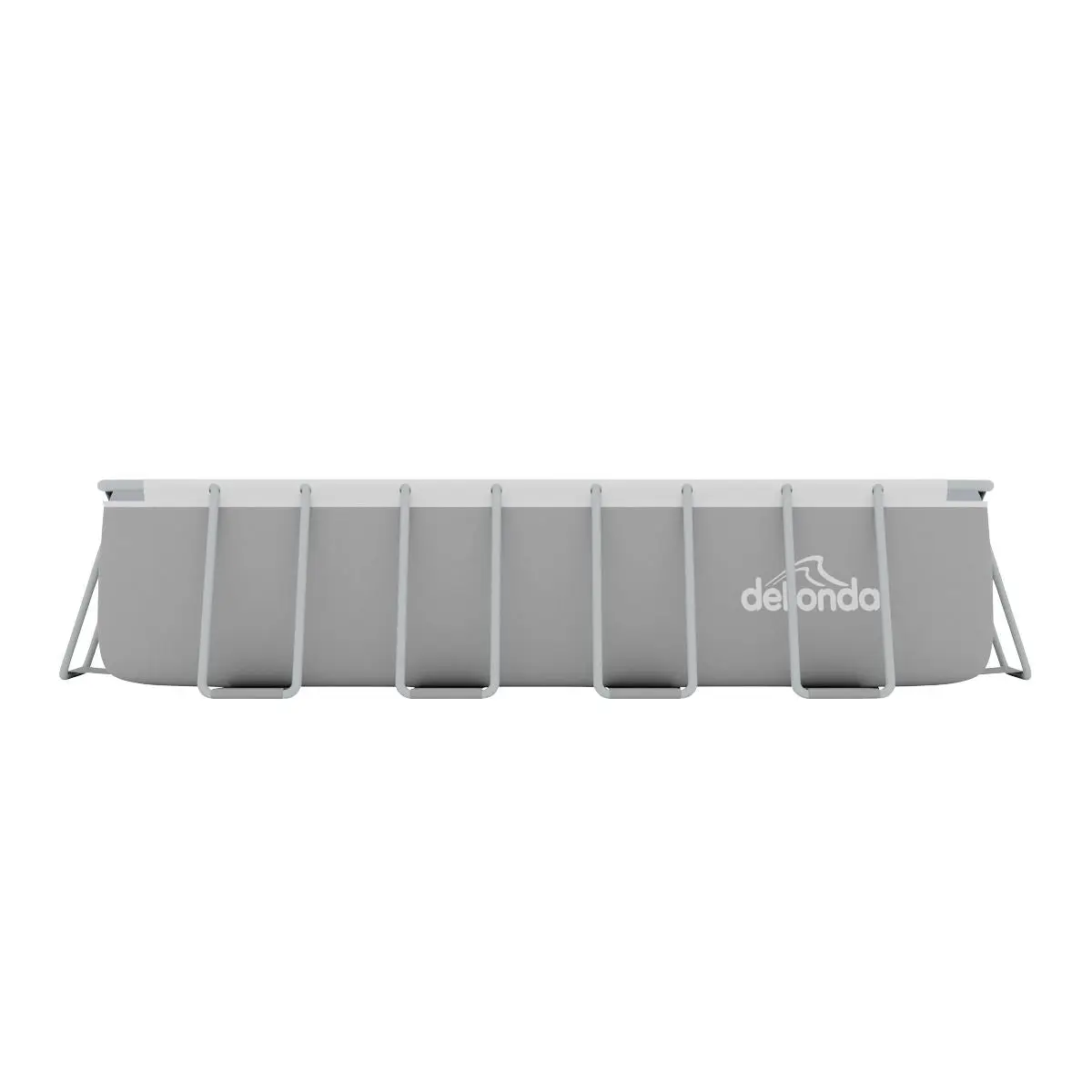 Dellonda 18ft Deluxe Steel Frame Swimming Pool, Rectangular with Filter Pump - Image 5