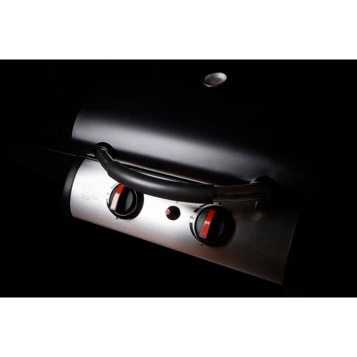 Dellonda 2 Burner Gas BBQ Grill with Ignition & Thermometer - Black/Stainless Steel - Image 13