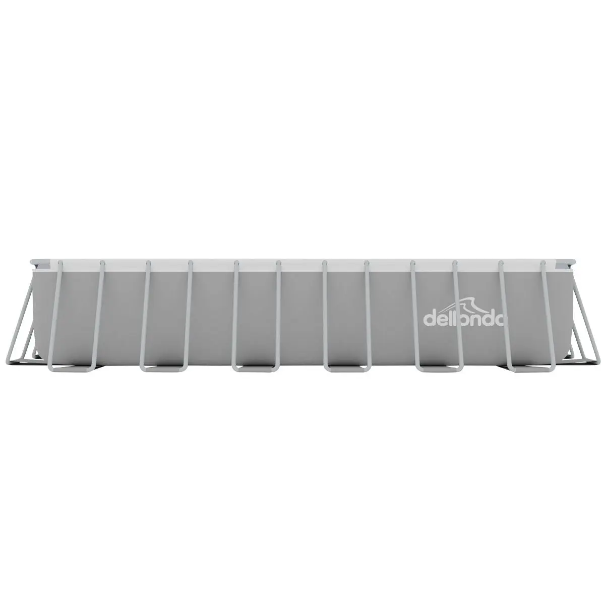 Dellonda 25ft Deluxe Steel Frame Swimming Pool with Step Ladder, Ground Covers and Filter Pump - Image 2
