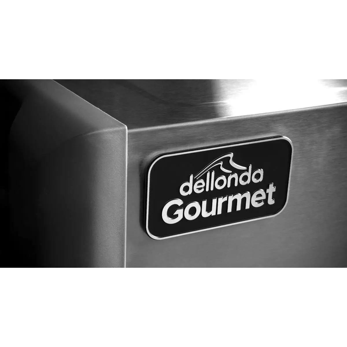 Dellonda 3 Burner Deluxe Gas BBQ Grill with Piezo Ignition & Wheels - Stainless Steel - Image 12