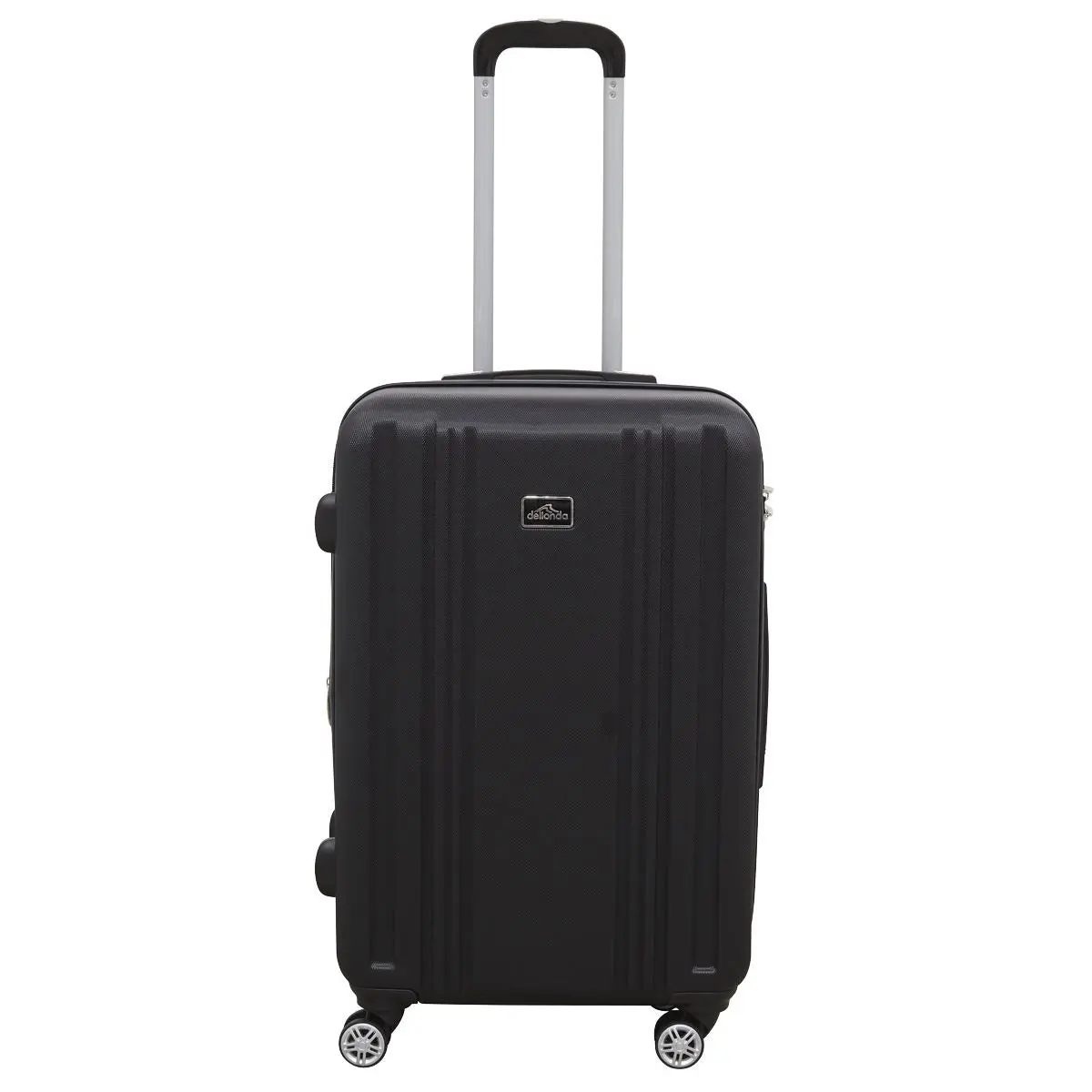 Dellonda 3-Piece Lightweight Luggage Suitcase Trolley Set ABS TSA Lock Black - Image 8