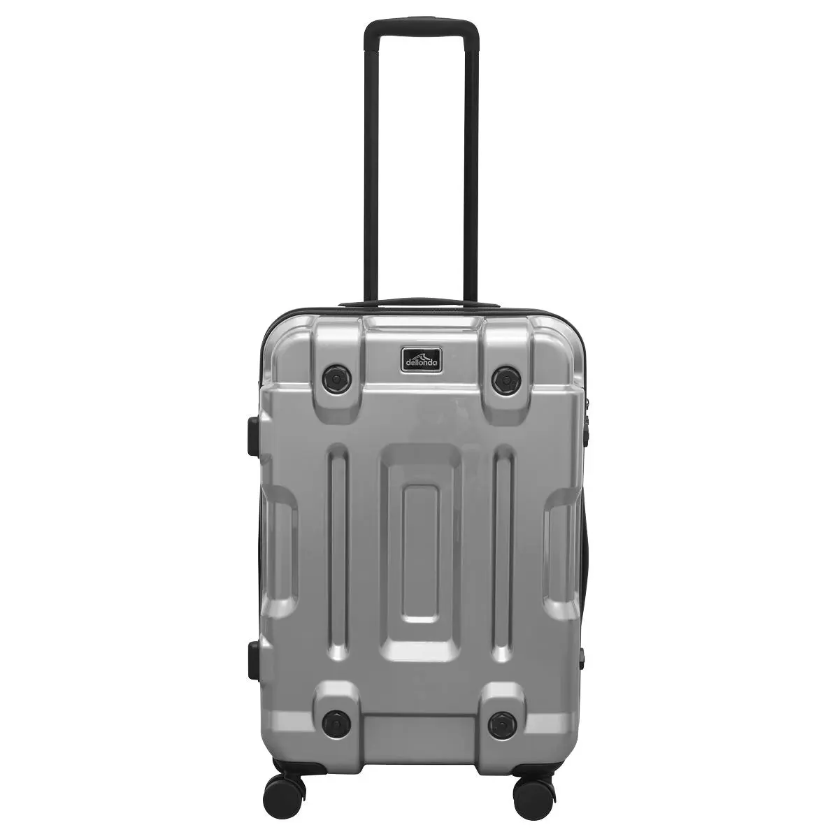 Dellonda 3pc Lightweight ABS Luggage Set  - 20", 24", 28" - Silver - DL9 - Image 17