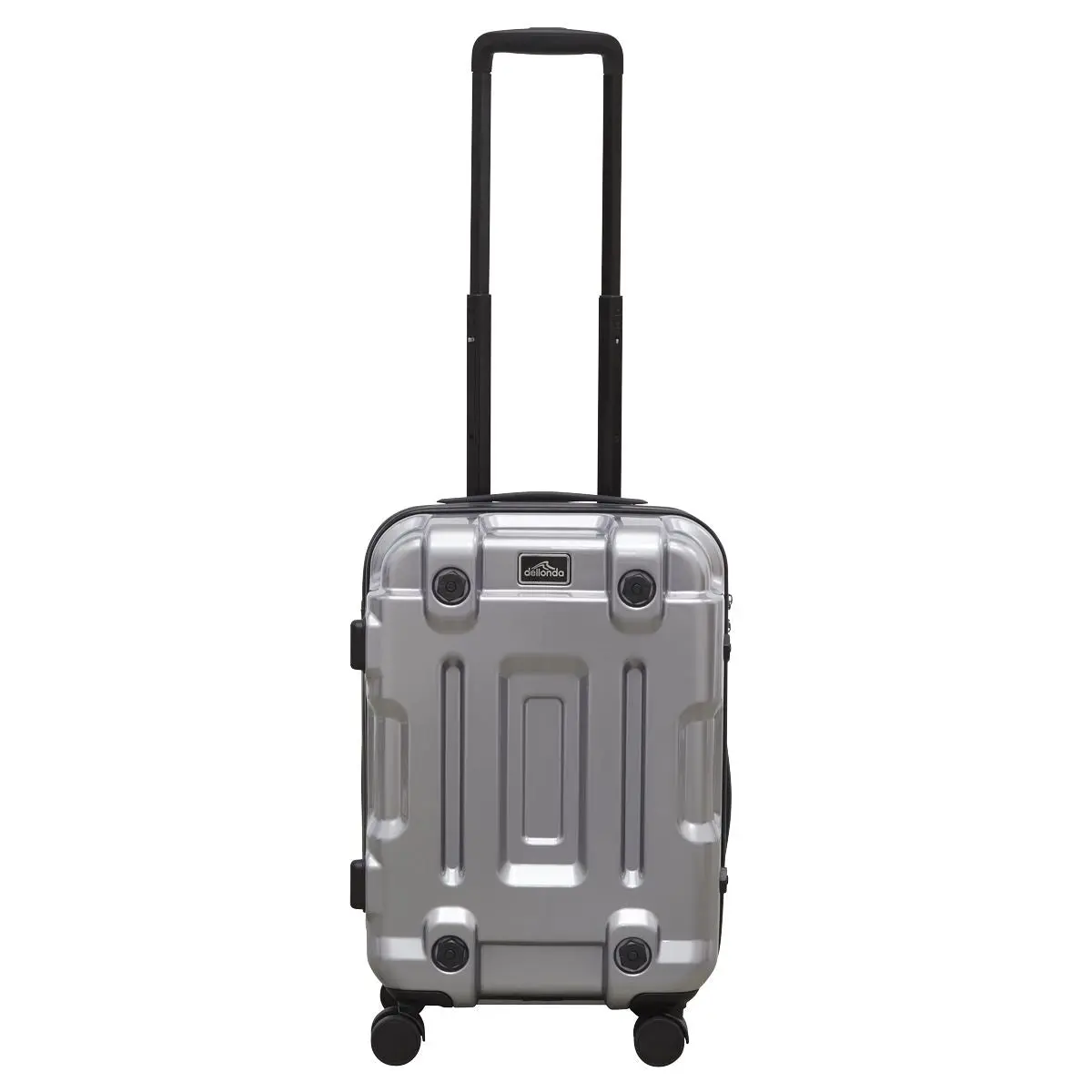 Dellonda 3pc Lightweight ABS Luggage Set  - 20", 24", 28" - Silver - DL9 - Image 5