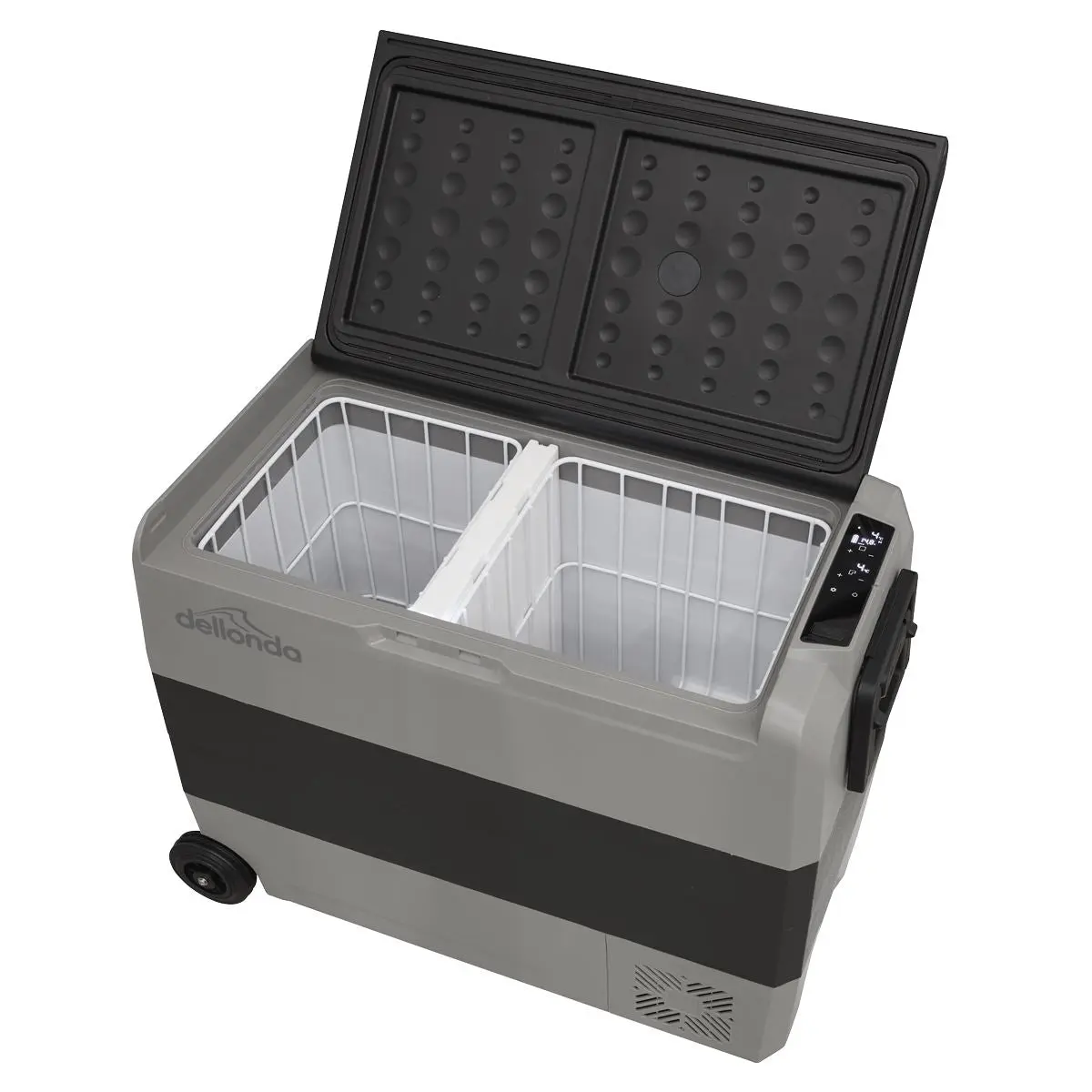 Dellonda 60L Portable Car Fridge, Freezer, 12/24/230V Dual Zone Compressor - Image 4