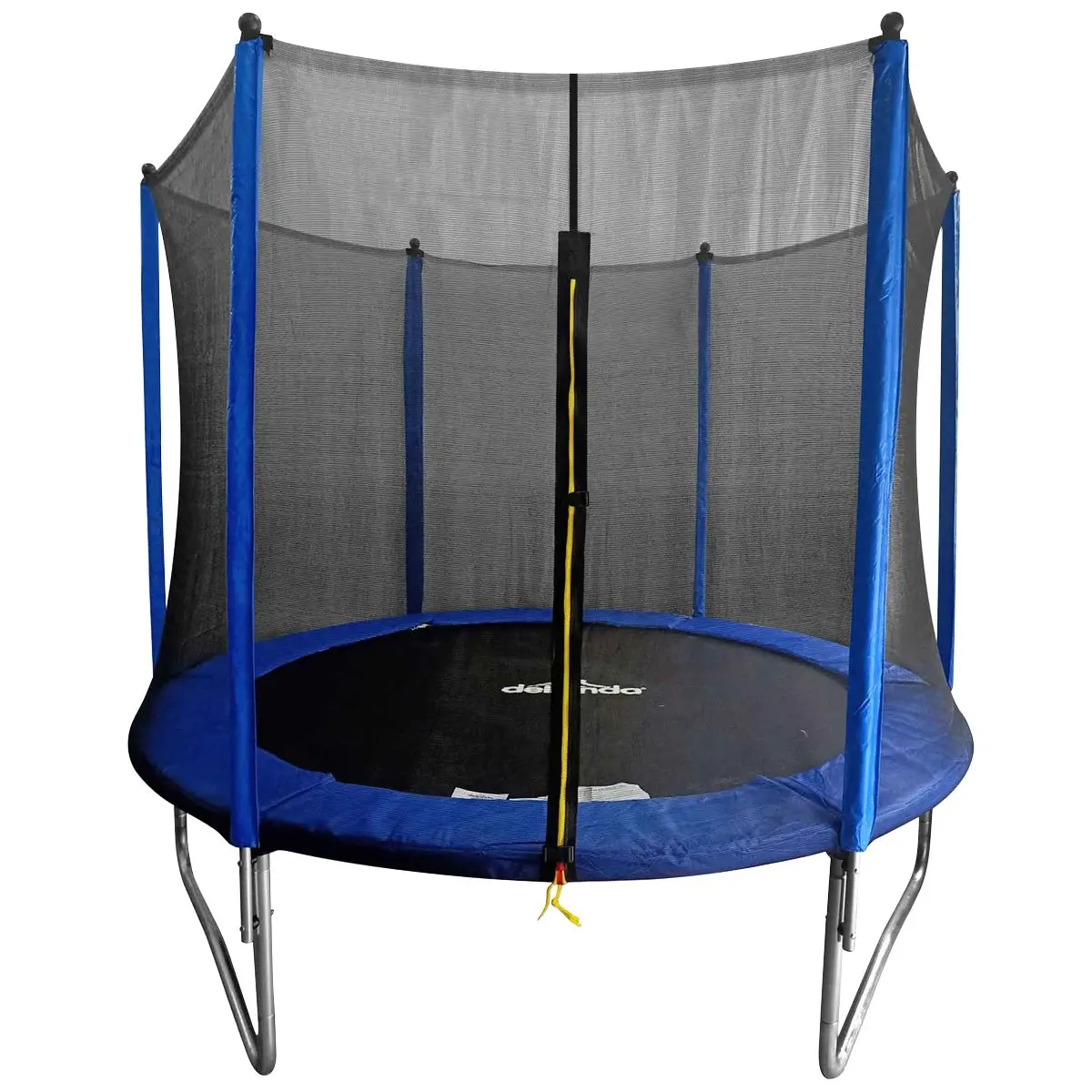 Dellonda 8ft Heavy-Duty Outdoor Trampoline with Safety Enclosure Net