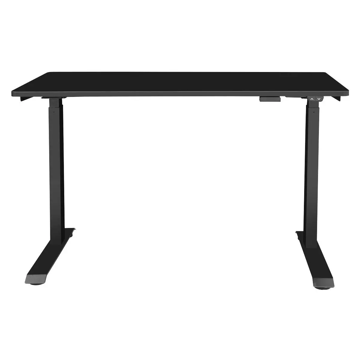 Dellonda Black Electric Adjustable Office Standing Desk, Quiet & Fast 1200x600mm - Image 3