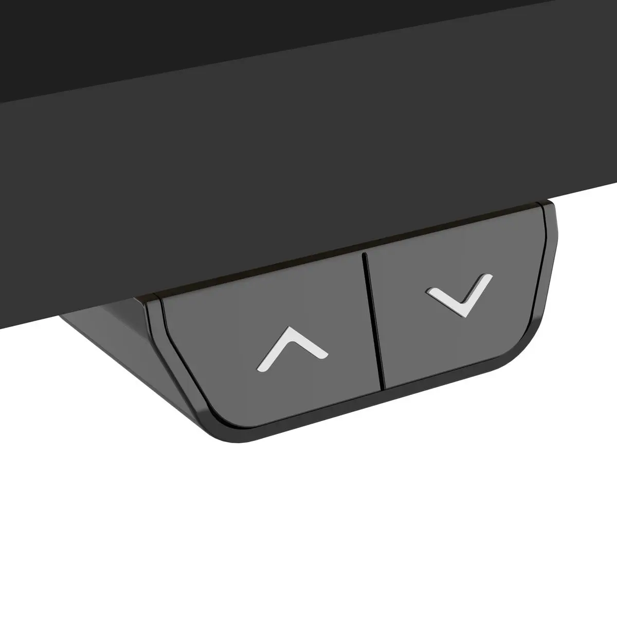 Dellonda Black Electric Height Adjustable Standing Desk, Quiet, Home Office, 1400x700mm - Image 6