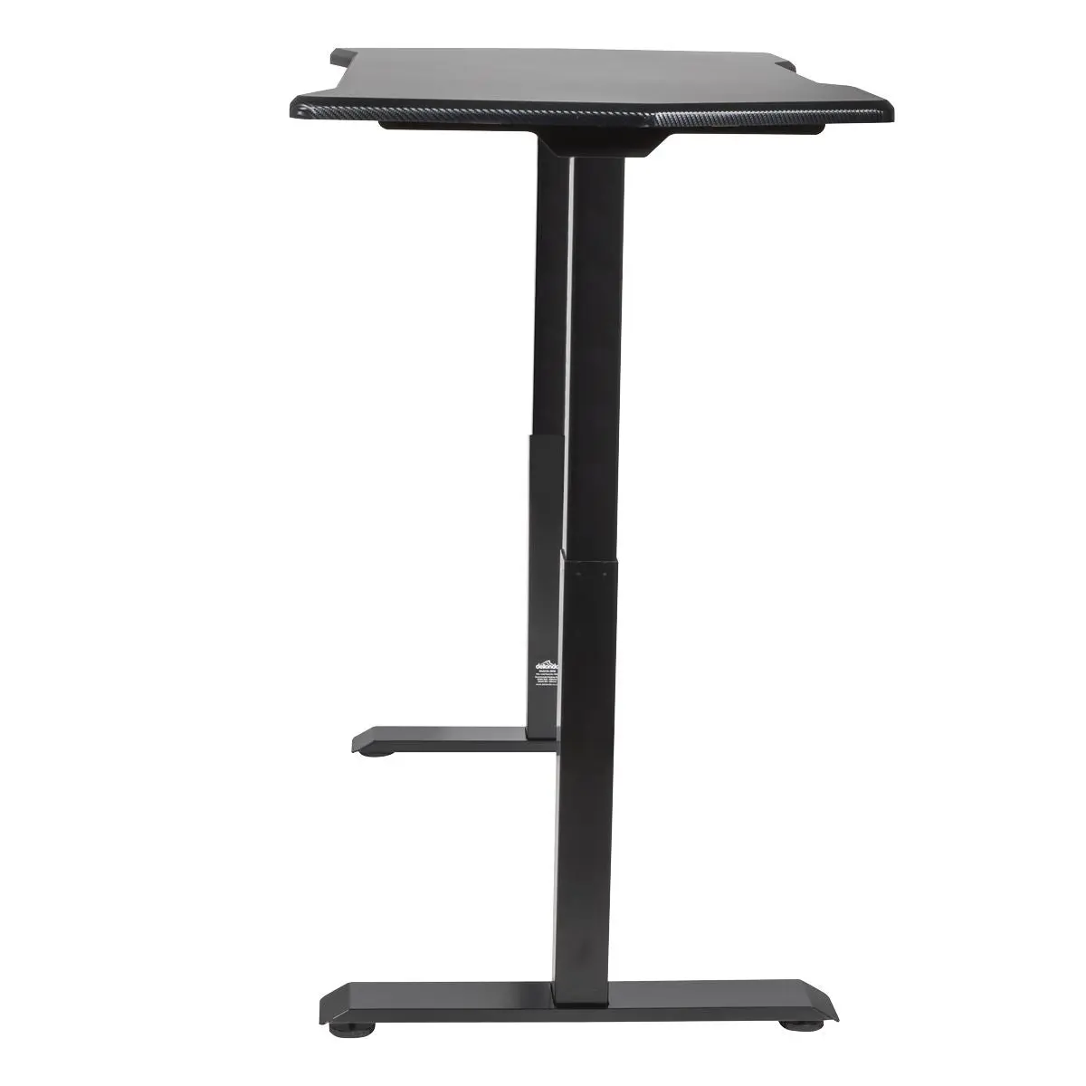 Dellonda Carbon Electric Height Adjustable Standing Desk, 1400 x 700mm Dual Motor 100kg - Image 3