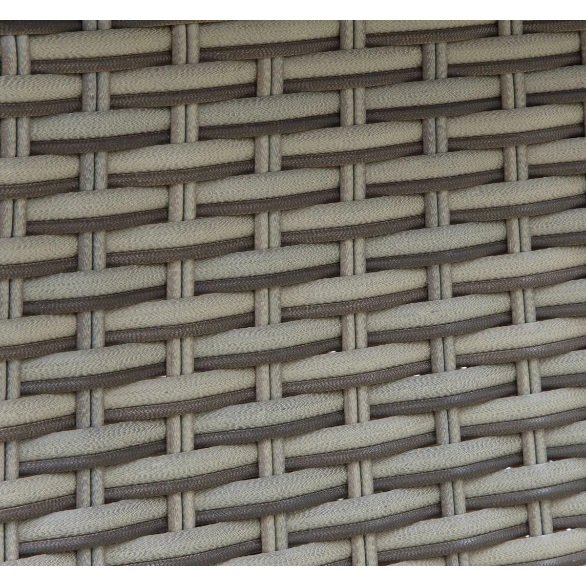 Dellonda Chester Rattan Wicker Outdoor Bistro Table with Tempered Glass Top, Brown - Image 7