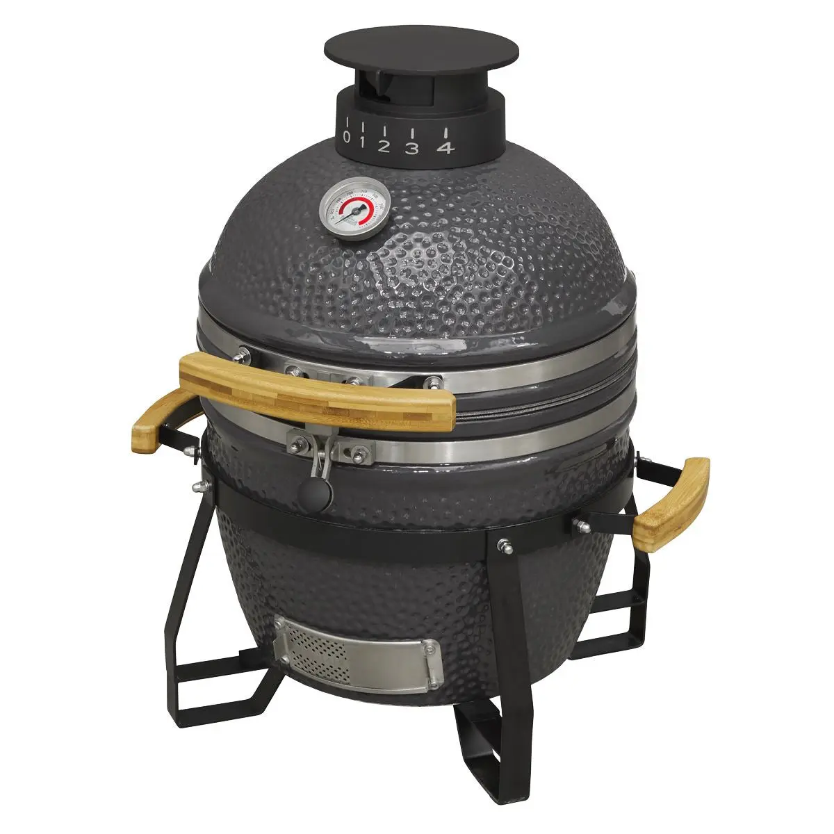 Dellonda Deluxe 16"(40cm) Ceramic Kamado Style BBQ Grill/Oven/Smoker - Image 7
