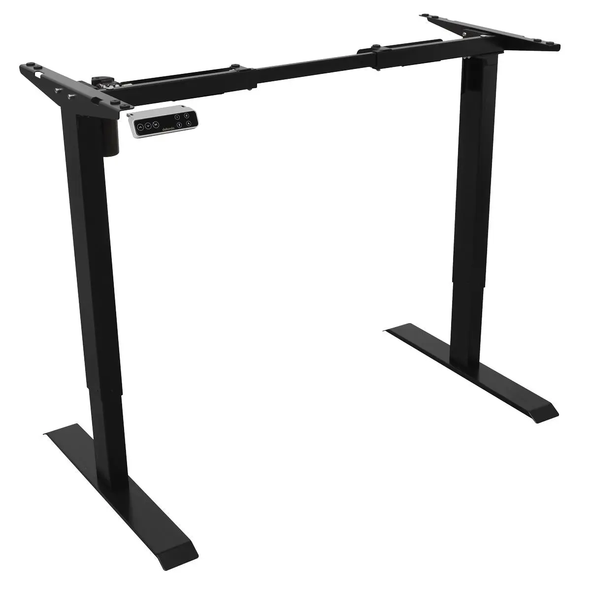 Dellonda Electric Adjustable Desk Frame, Digital Controls, 70kg Capacity, Black - Image 7