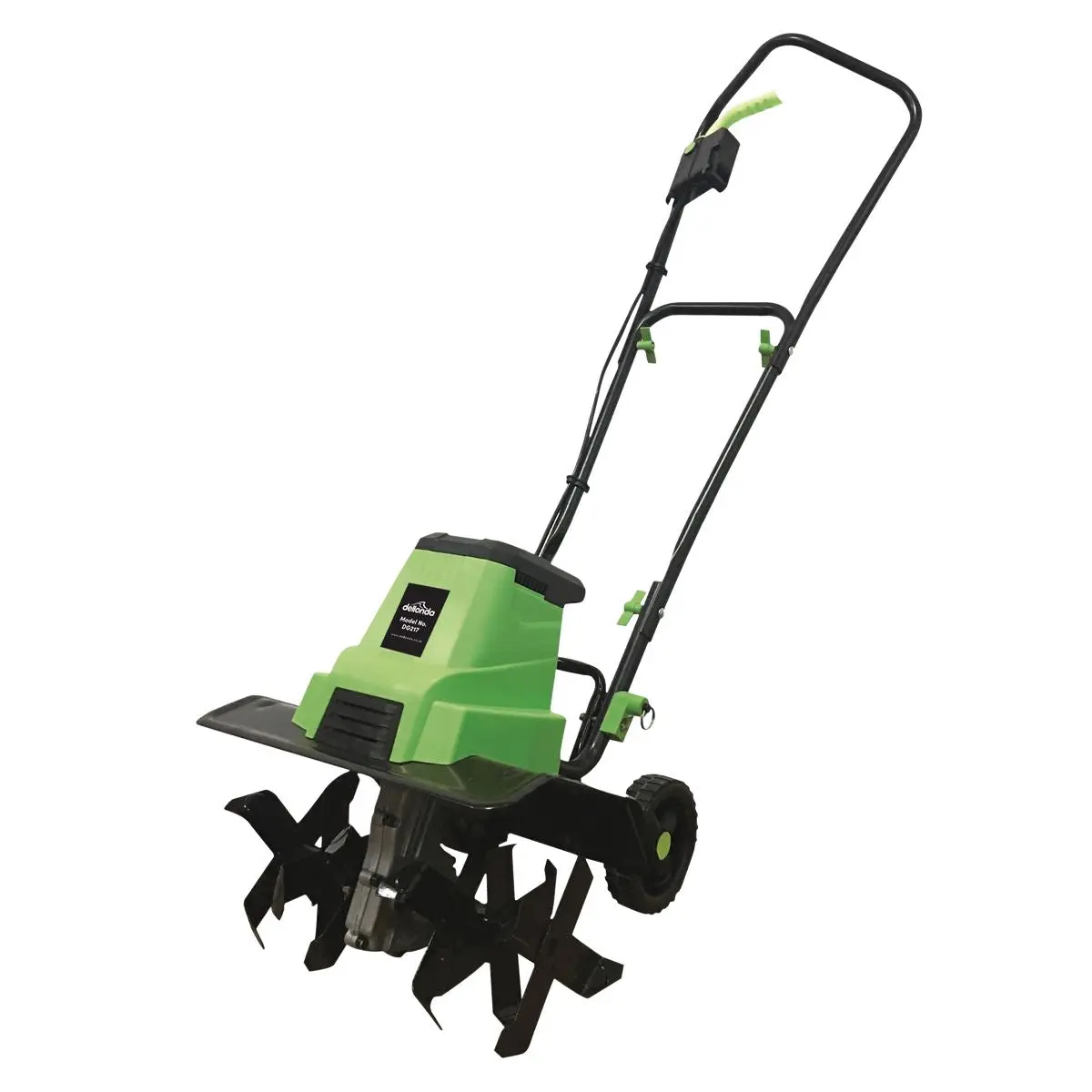 Dellonda Electric Tiller/Cultivator, 1500W Rotavator for Digging Garden Soil, Electric Weeder 40cm Working Width, 6 Blades, 10m Power Cable, Foldable Frame - Image 5