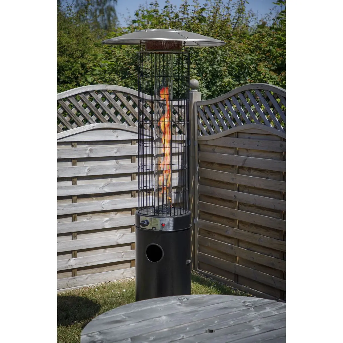 Dellonda Gas Patio Heater 13kW for Commercial & Domestic Use, Black - Image 10