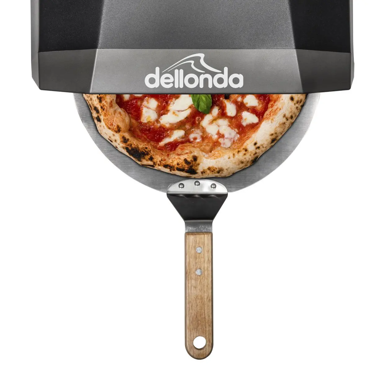 Dellonda Gas Pizza Oven with Gas Regulator, Water Resistant Cover/Carry Bag & 12" Pizza Peel - Image 3
