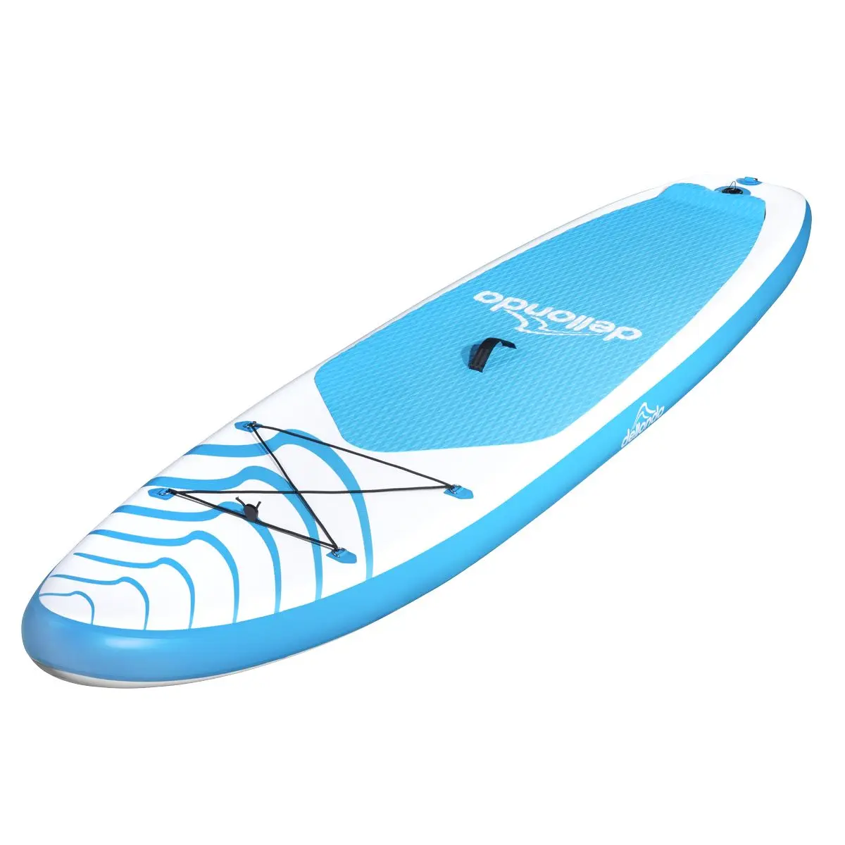Dellonda Inflatable Stand Up Paddle Board 10'6" - Blue/White - Image 15