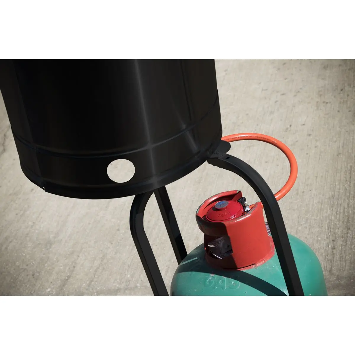 Dellonda Outdoor Garden Gas Patio Heater 13kW Commercial & Domestic Use, Black - Image 6