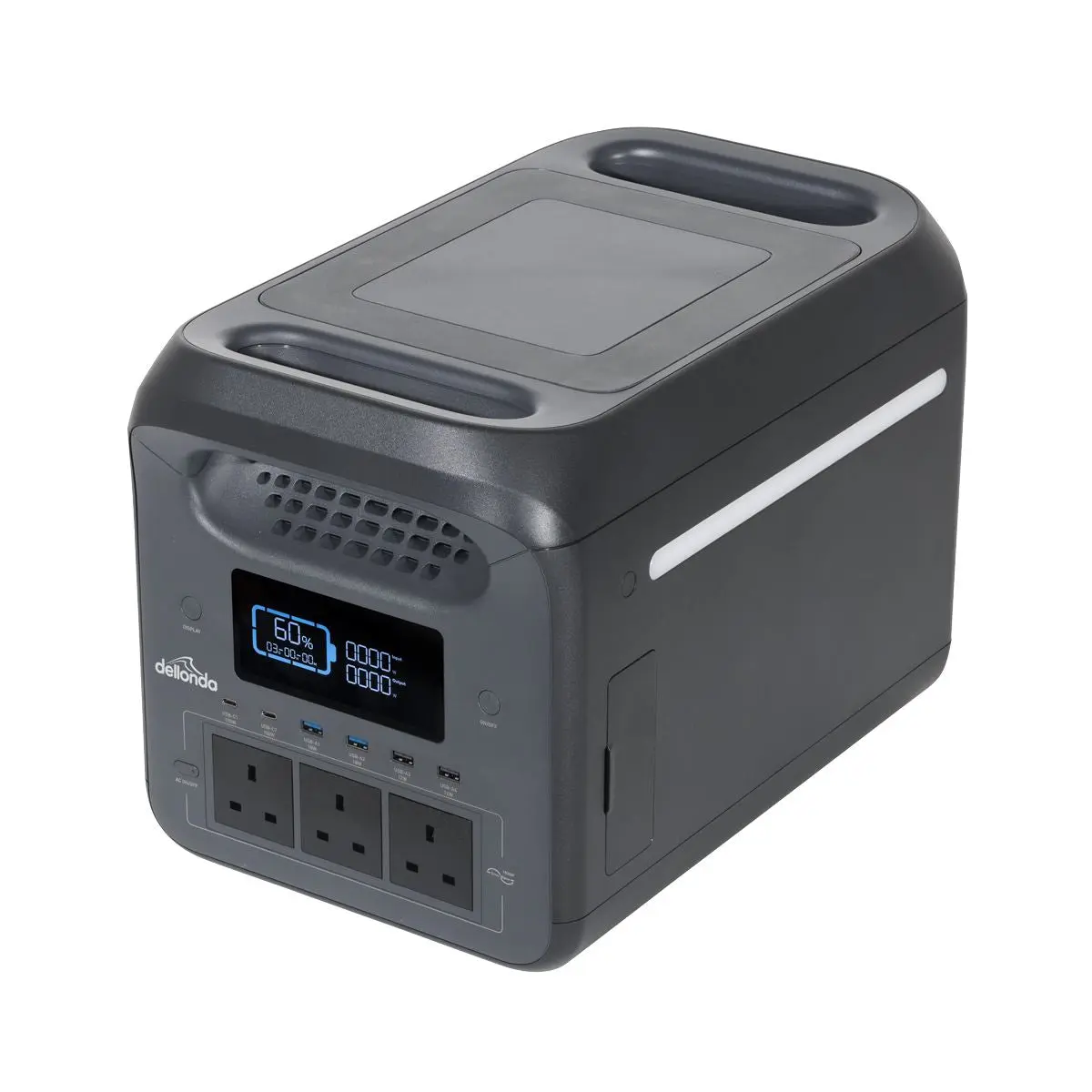 Dellonda Portable Power Station 1800W - Image 4