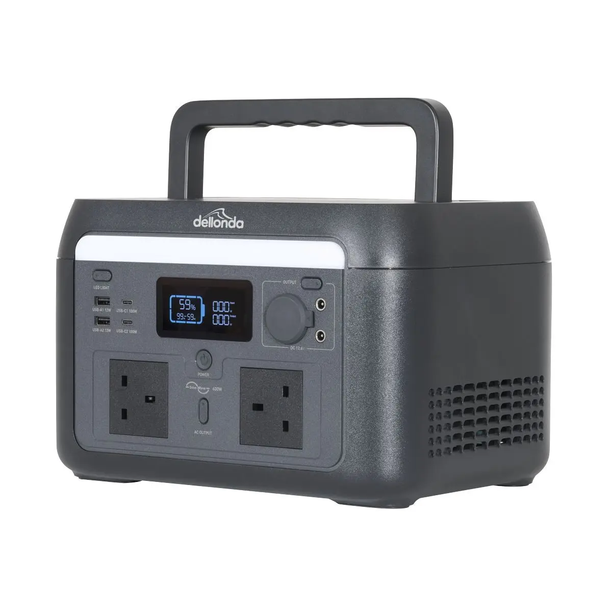 Dellonda Portable Power Station 600W - Image 4
