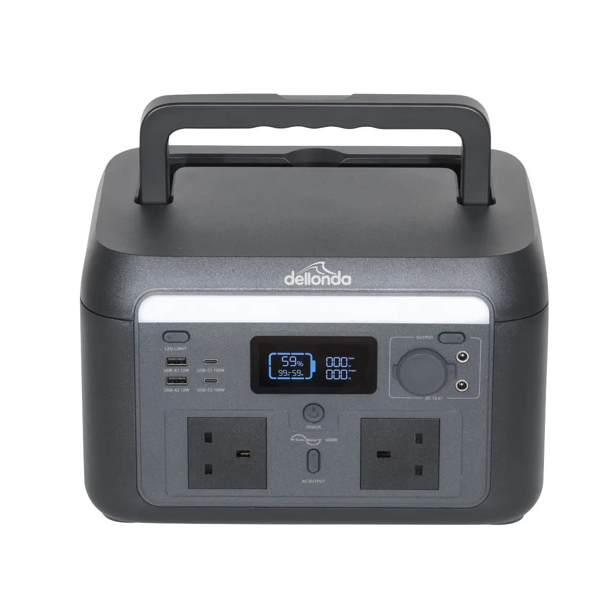 Dellonda Portable Power Station 600W - Image 8