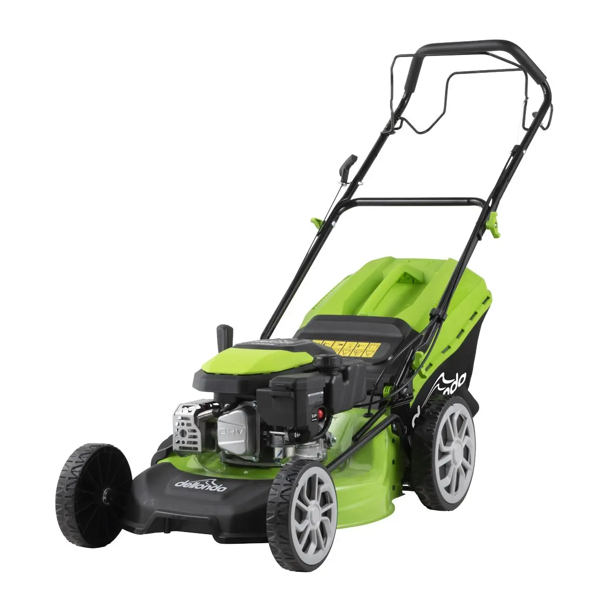 Dellonda Self-Propelled Petrol Lawnmower Grass Cutter with Height Adjustment & Grass Bag 144cc 18"/46cm 4-Stroke Engine - Image 5
