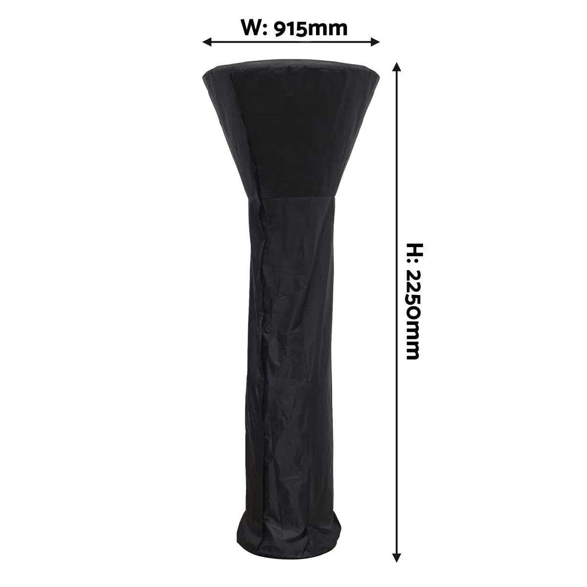 Dellonda Tower Patio Heater Cover, Heavy-Duty & Water Resistant - Image 4
