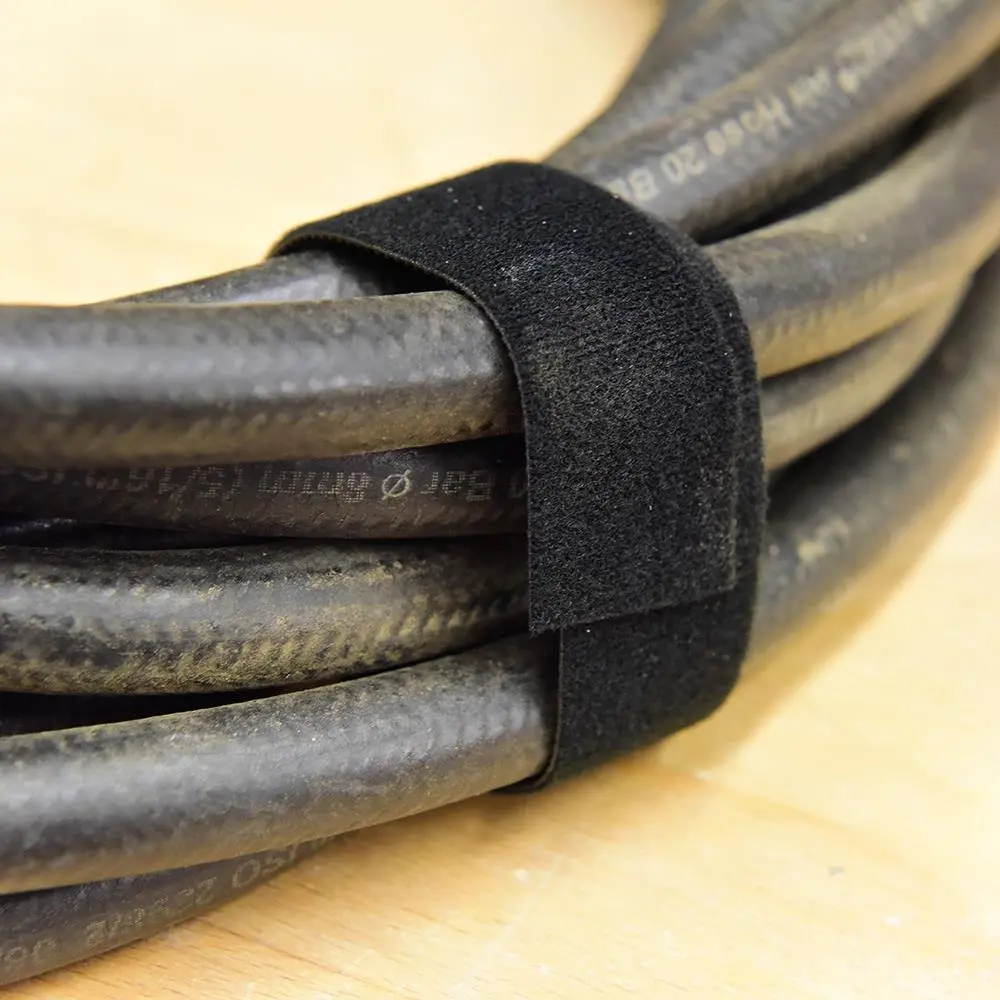 Fixman Self Wrap Hook and Loop Tape Black - Choose Size - Image 5