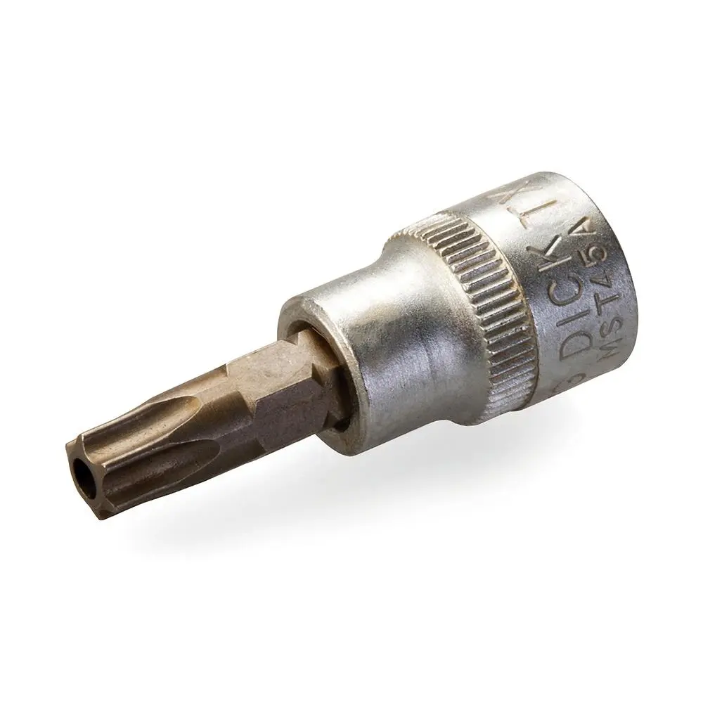 King Dick 3/8" SD Inserted Anti-Tamper Bit Short Socket Trx T20 MST20A