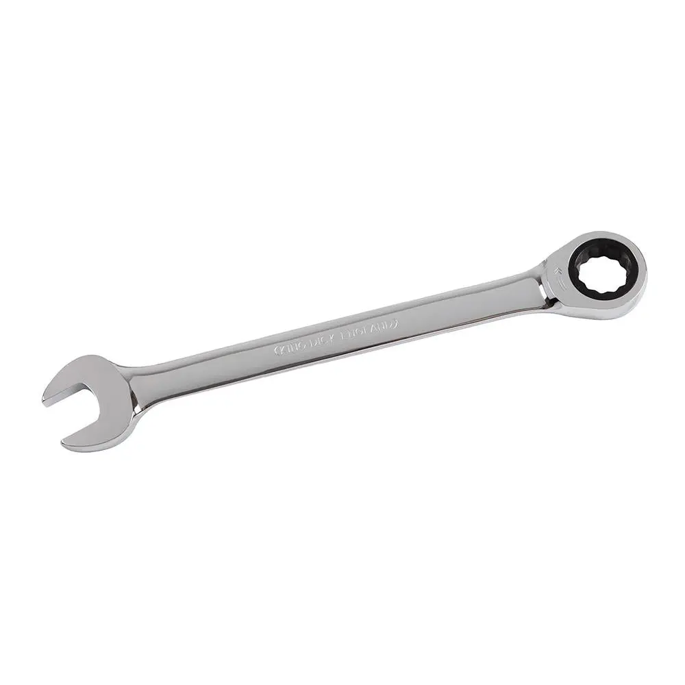 King Dick Ratchet Combination Spanner Wrench Metric - Choose Size - Image 5