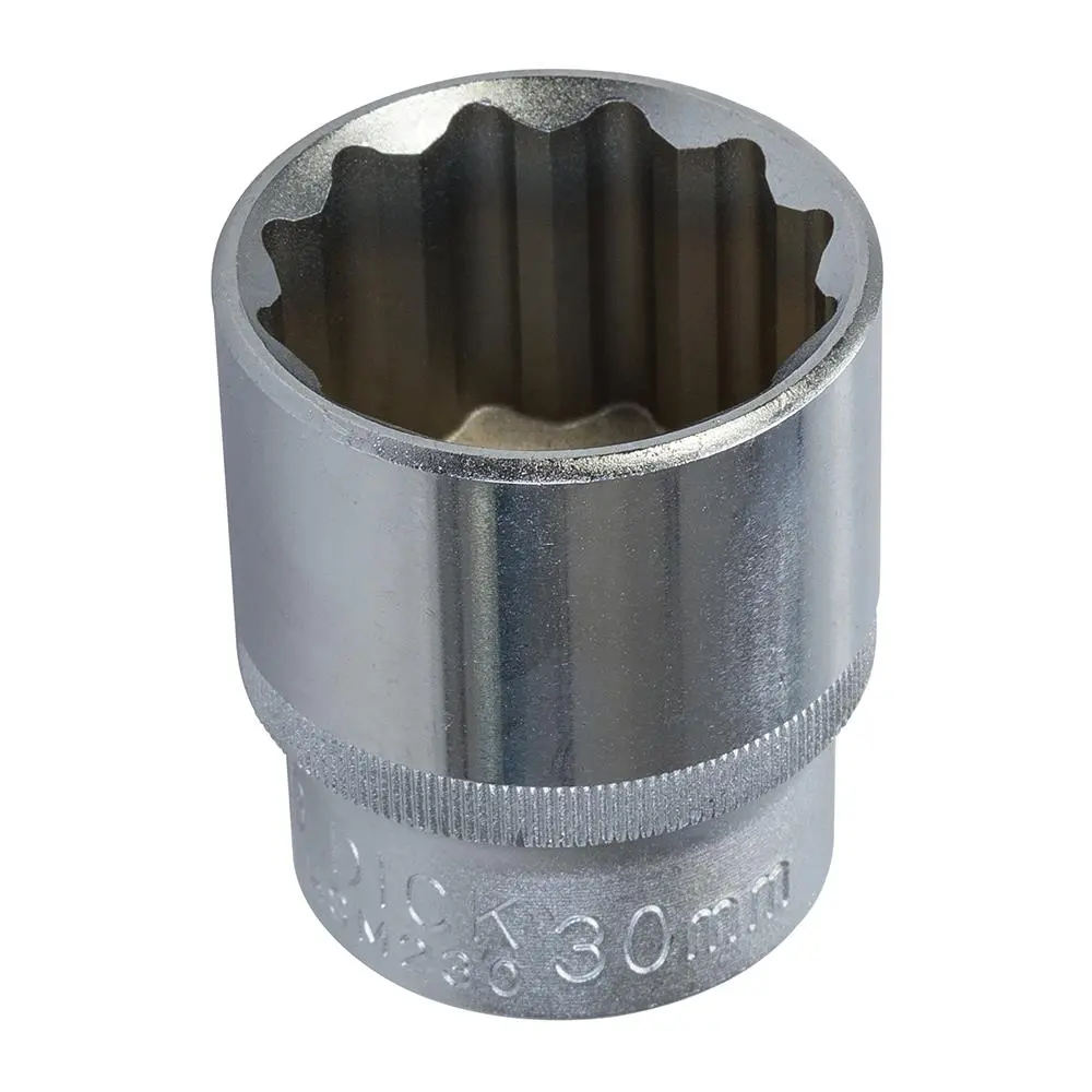 King Dick Socket SD 1/2" Metric 12pt 30mm HSM230