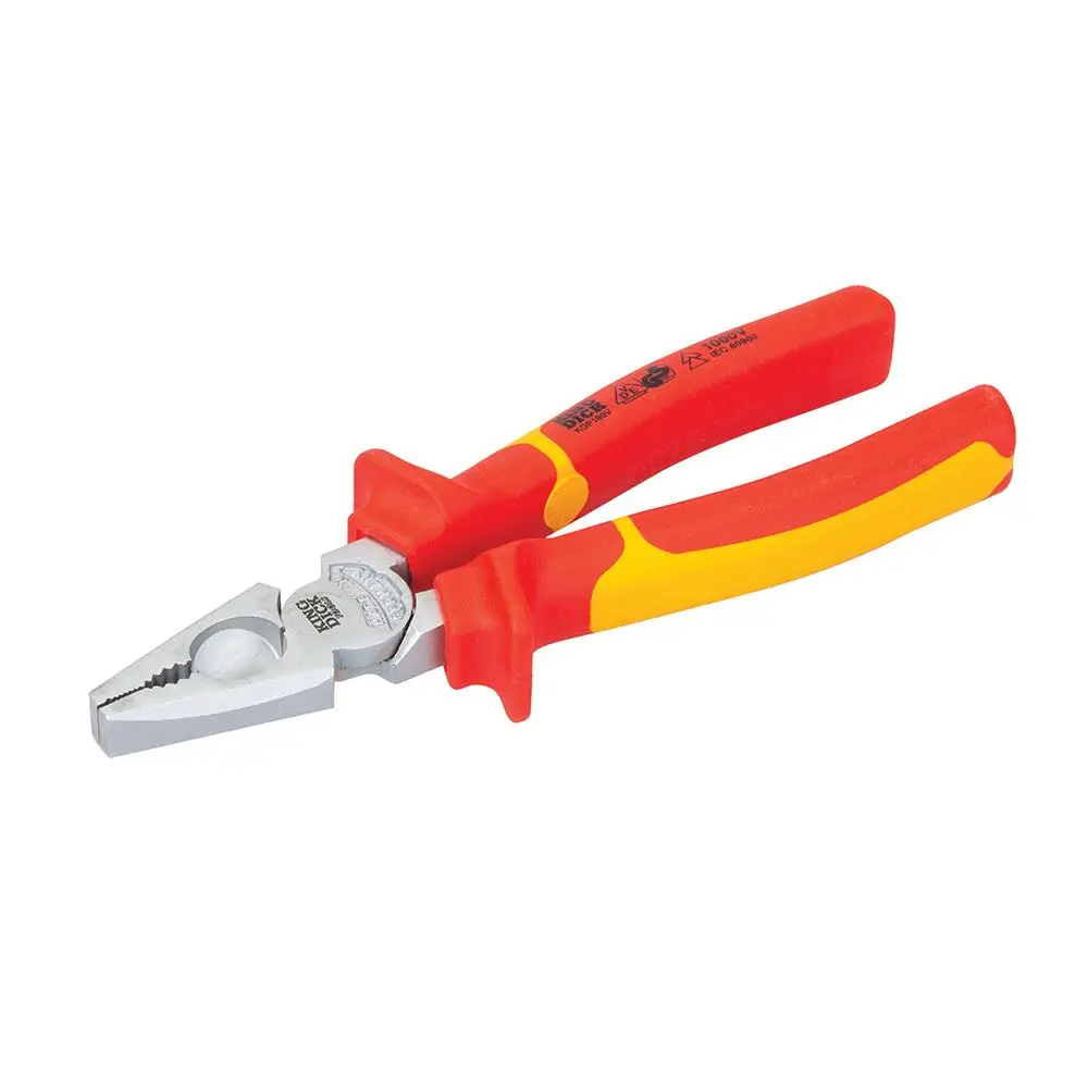 King Dick VDE Combination Pliers 180mm KDP180V - Image 2