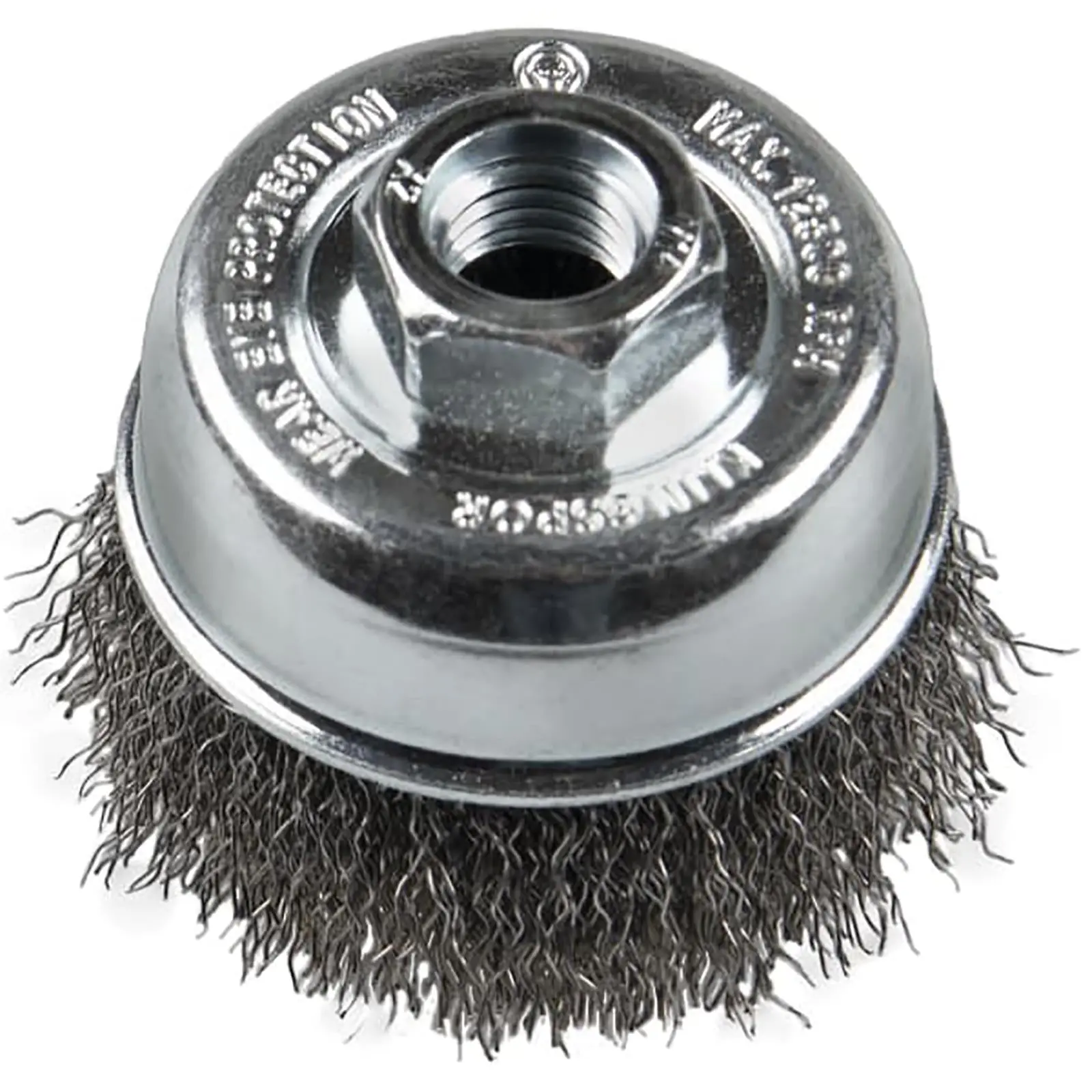 Klingspor Crimped Wire Cup Brush 65mm 80mm 100mm M14 Steel BT600W - Image 2