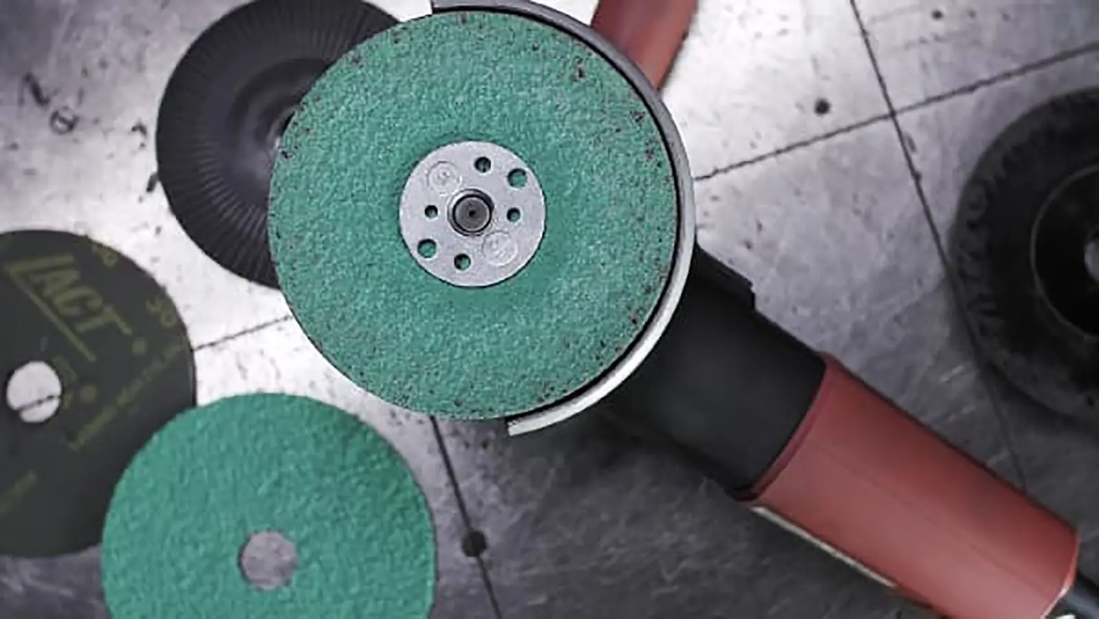 Klingspor Fibre Discs for Stainless Steel Angle Grinding 115mm Aluminium Oxide Grain FS966 ACT - Image 7