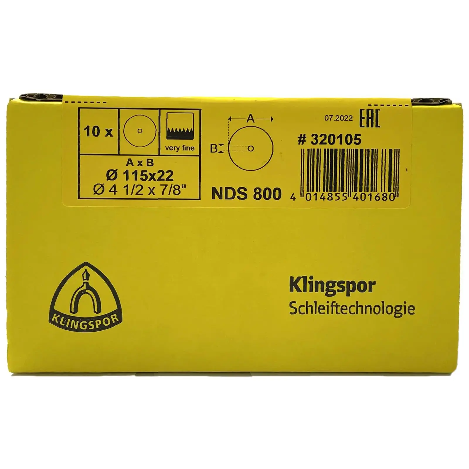 Klingspor Non Woven Web Discs for Metals Stainless Steel Like Scotch Brite 115mm - Image 21