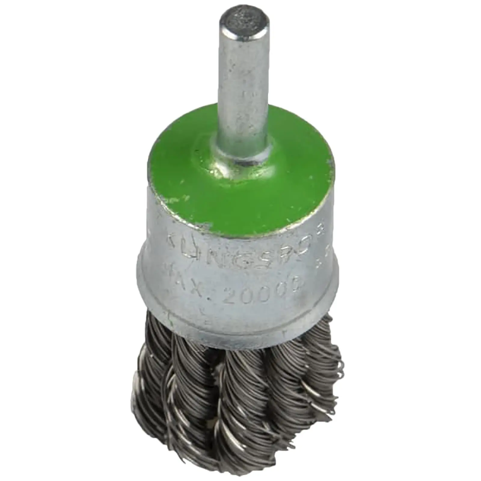 Klingspor Twist Knot Wire End Brush 6mm Shaft 19mm 22mm 30mm Stainless Steel BPS600Z - Image 2