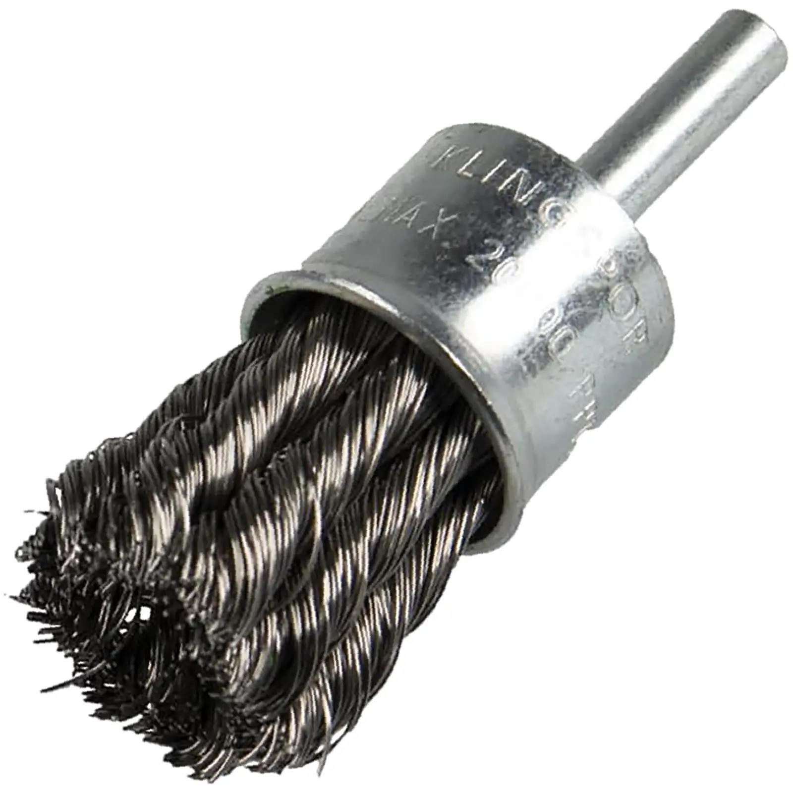 Klingspor Twist Knot Wire End Brush 6mm Shaft 19mm 22mm 30mm Steel BPS600Z - Image 2